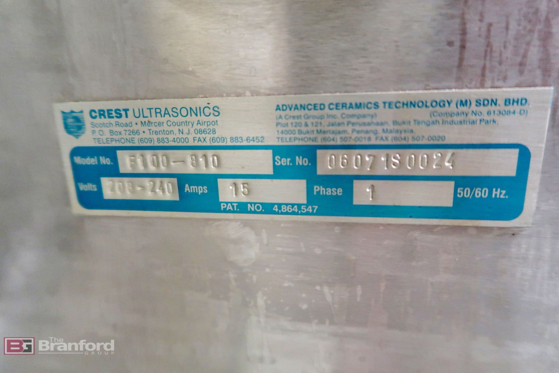 Crest ultrasonics ultrasonic cleaner - Image 4 of 5