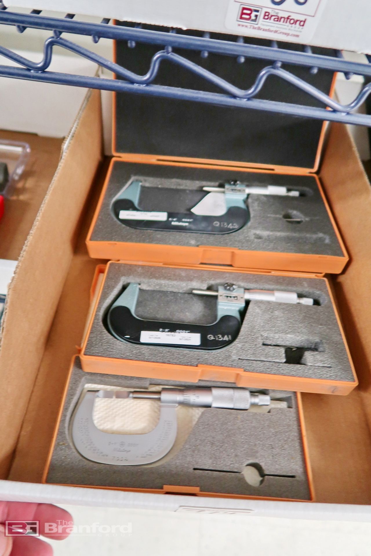 (3) Mitutoyo Standard Micrometers