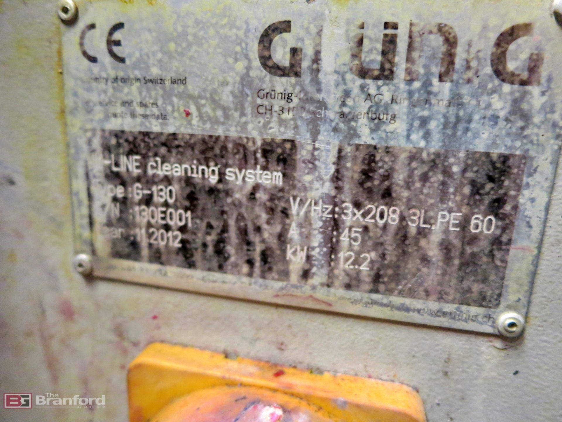 Gruenig Model G-130 inline screen wash and reclaim system - Image 9 of 11