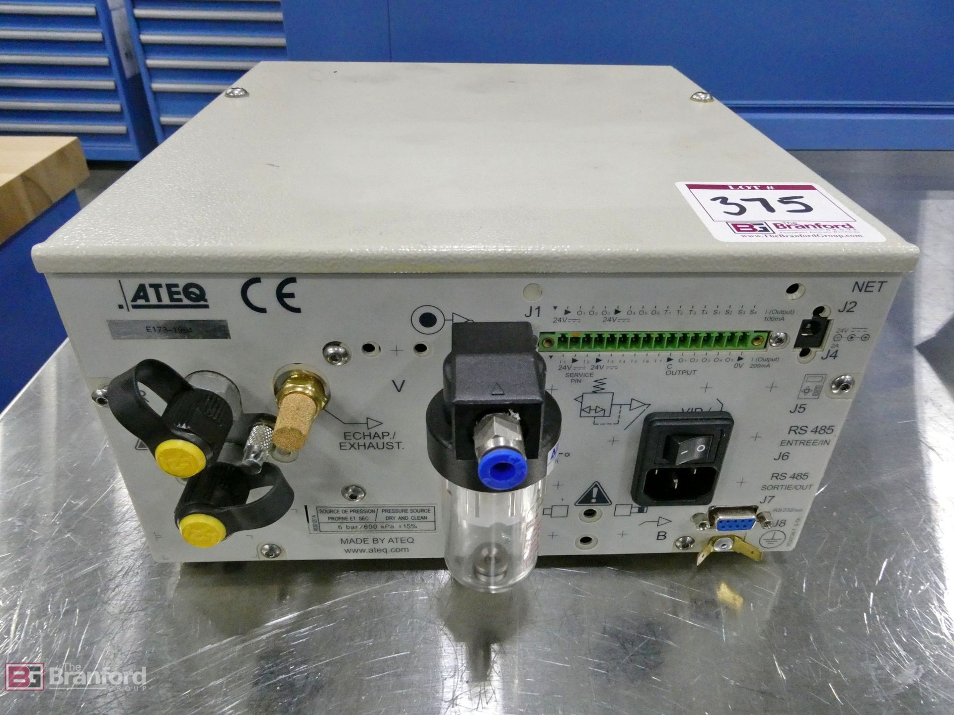 ATEQ Model F520HP, High Pressure Leak Tester - Image 2 of 2