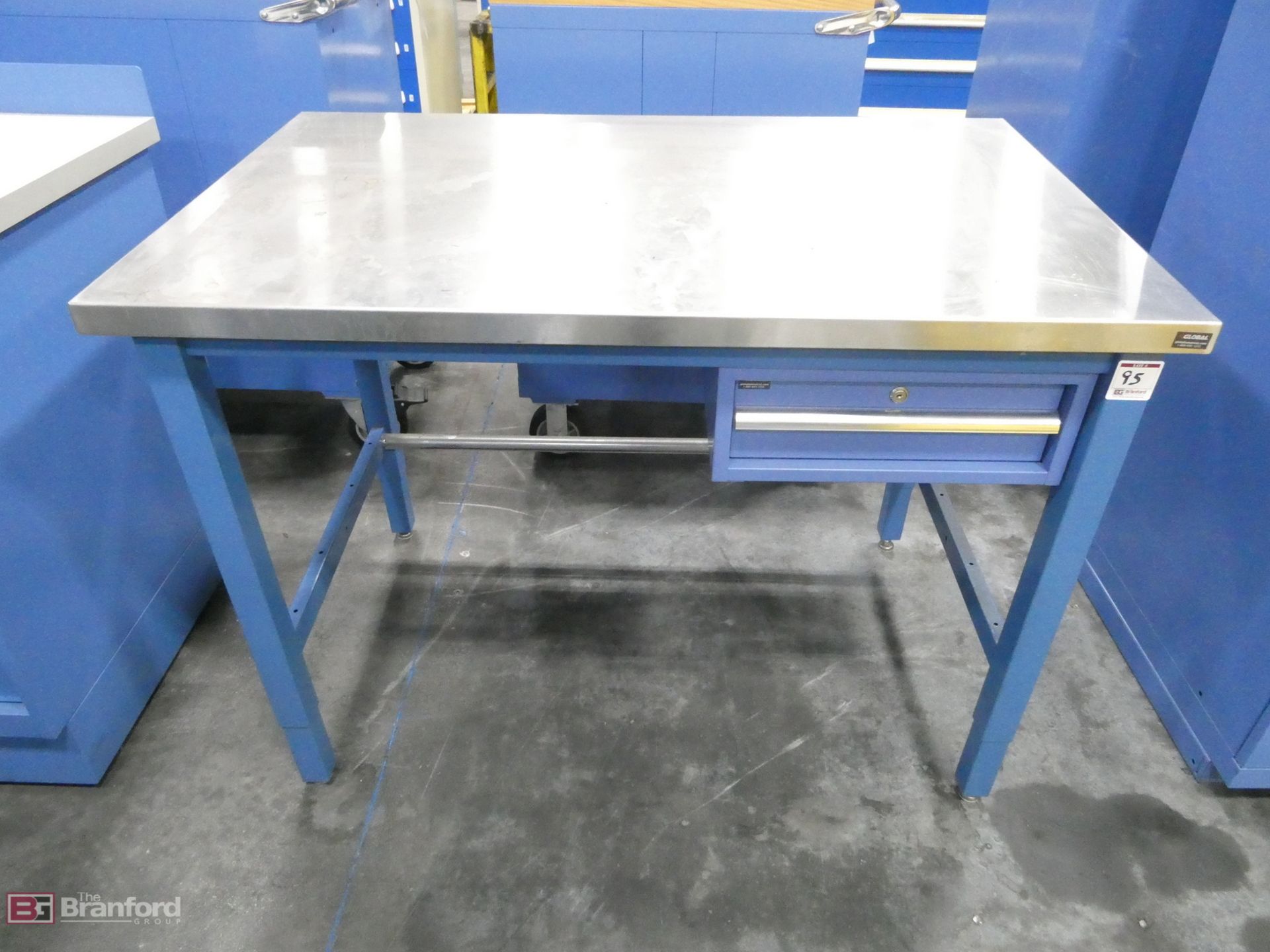 Global Adjustable Height Work Bench 30"x48"