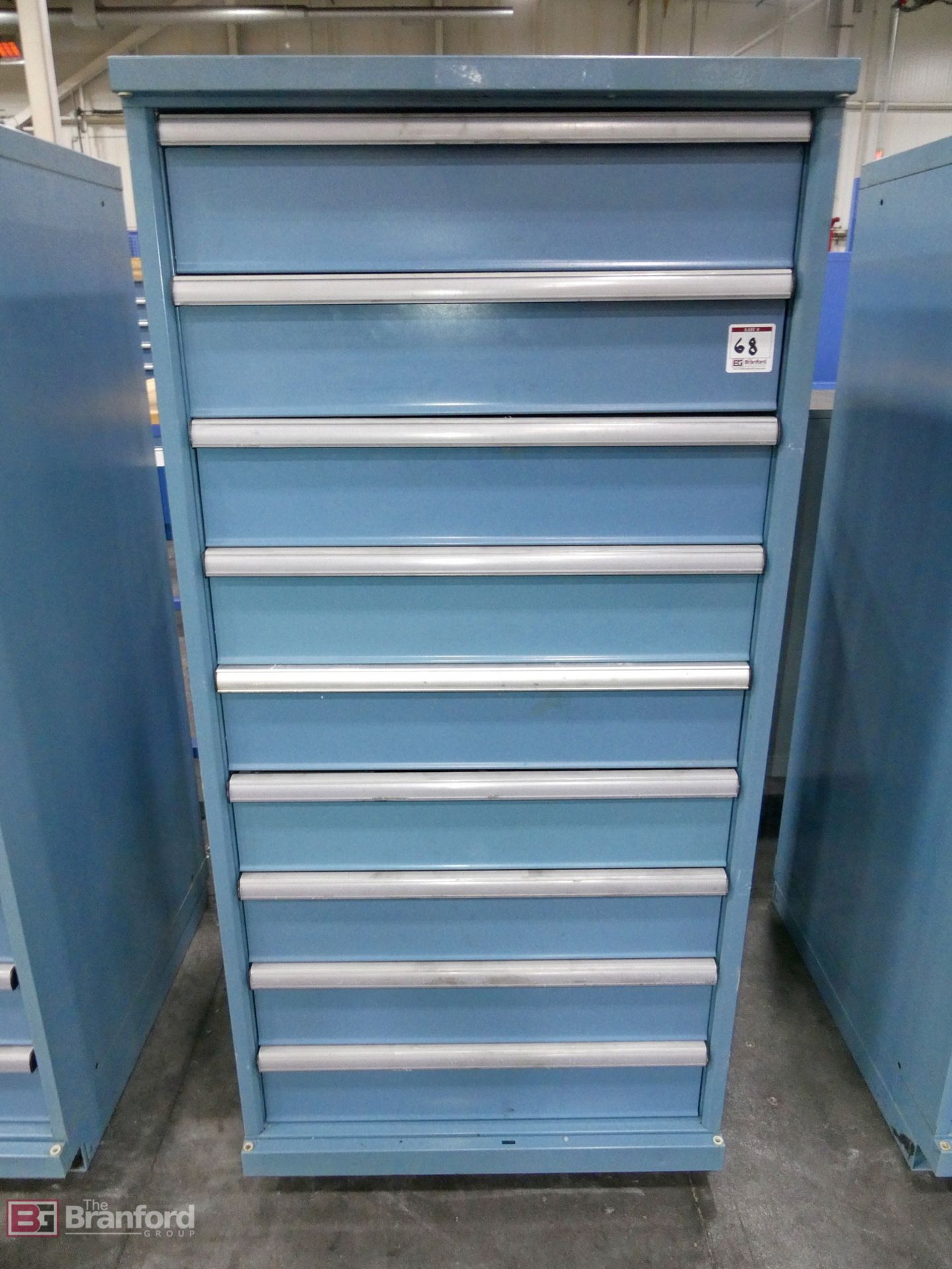 Lista Style 9-Drawer Tool/Parts Cabinet