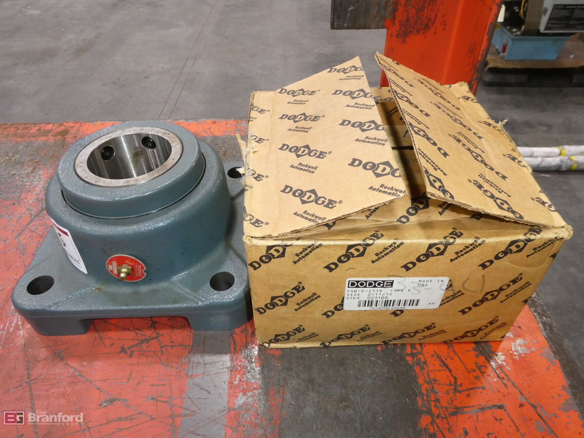 (2) Dodge F4B-E-211R Type E , Mounted Spherical Roller Bearings