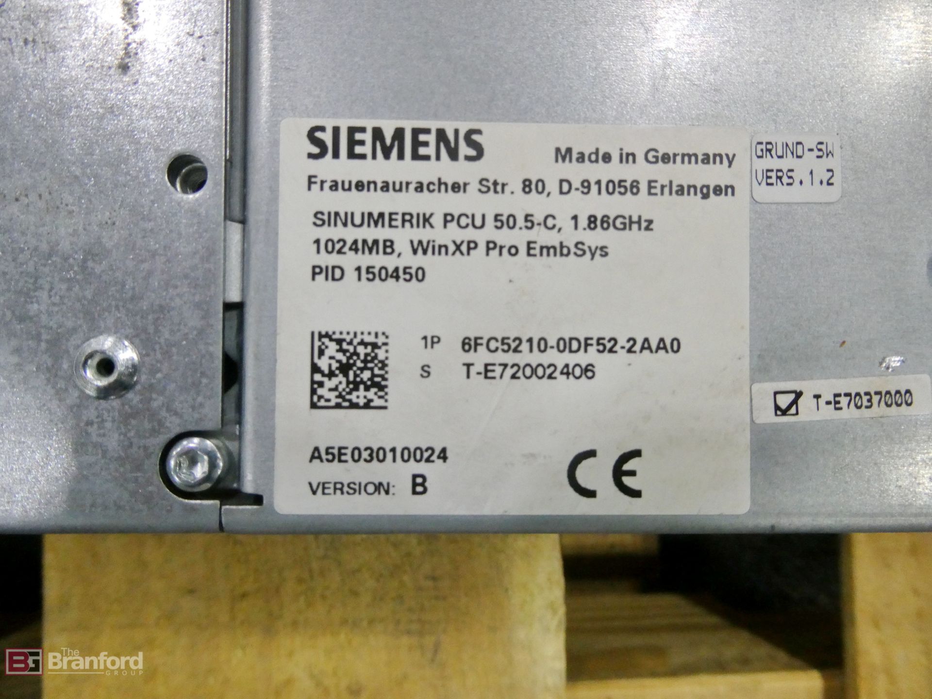 Siemens Sinumerik 6FC5210-ODF52-2AAO, PCU 50.5-C - Image 3 of 3