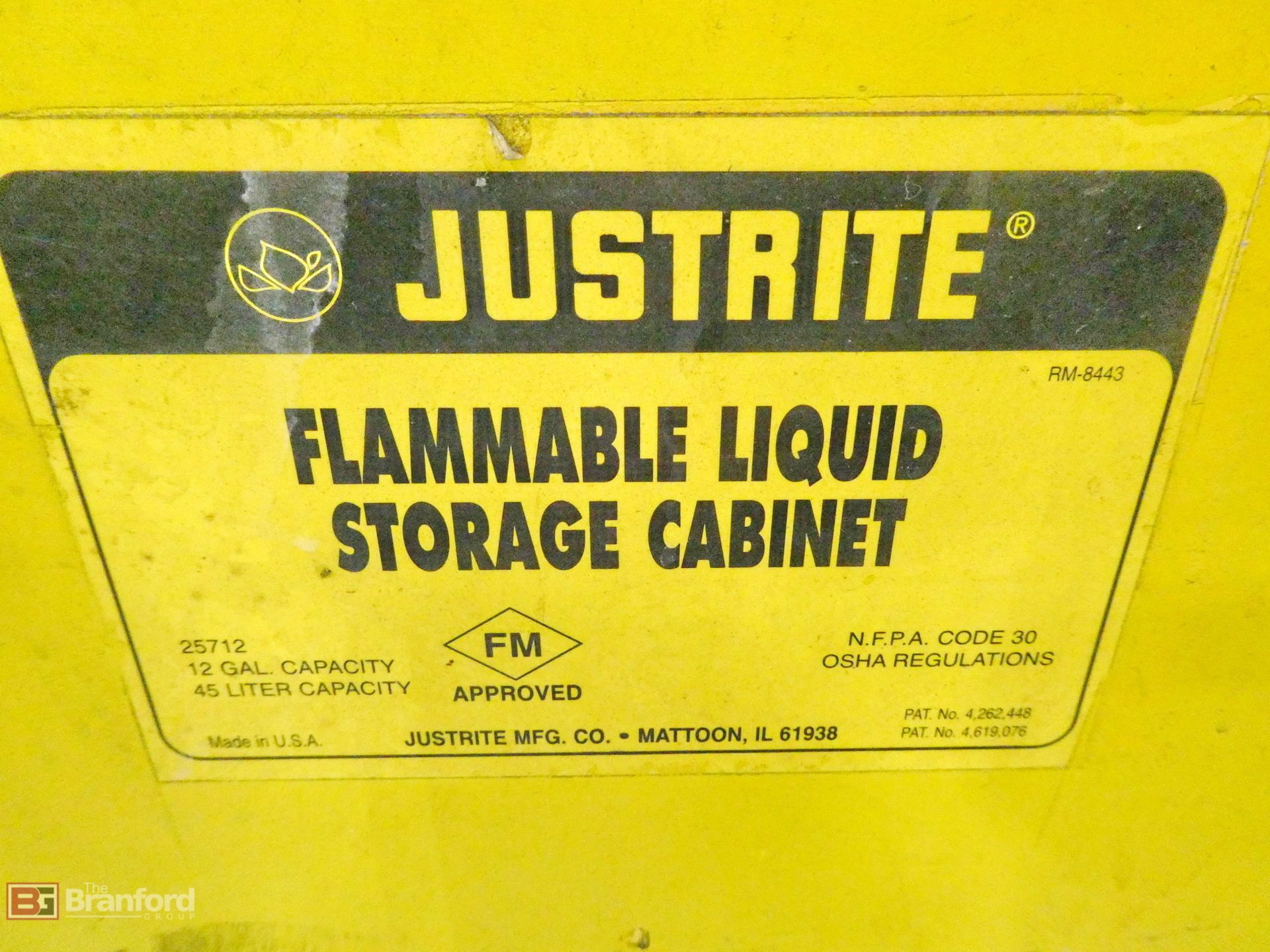 (4) Flammable Storage Cabinets. - Image 8 of 8