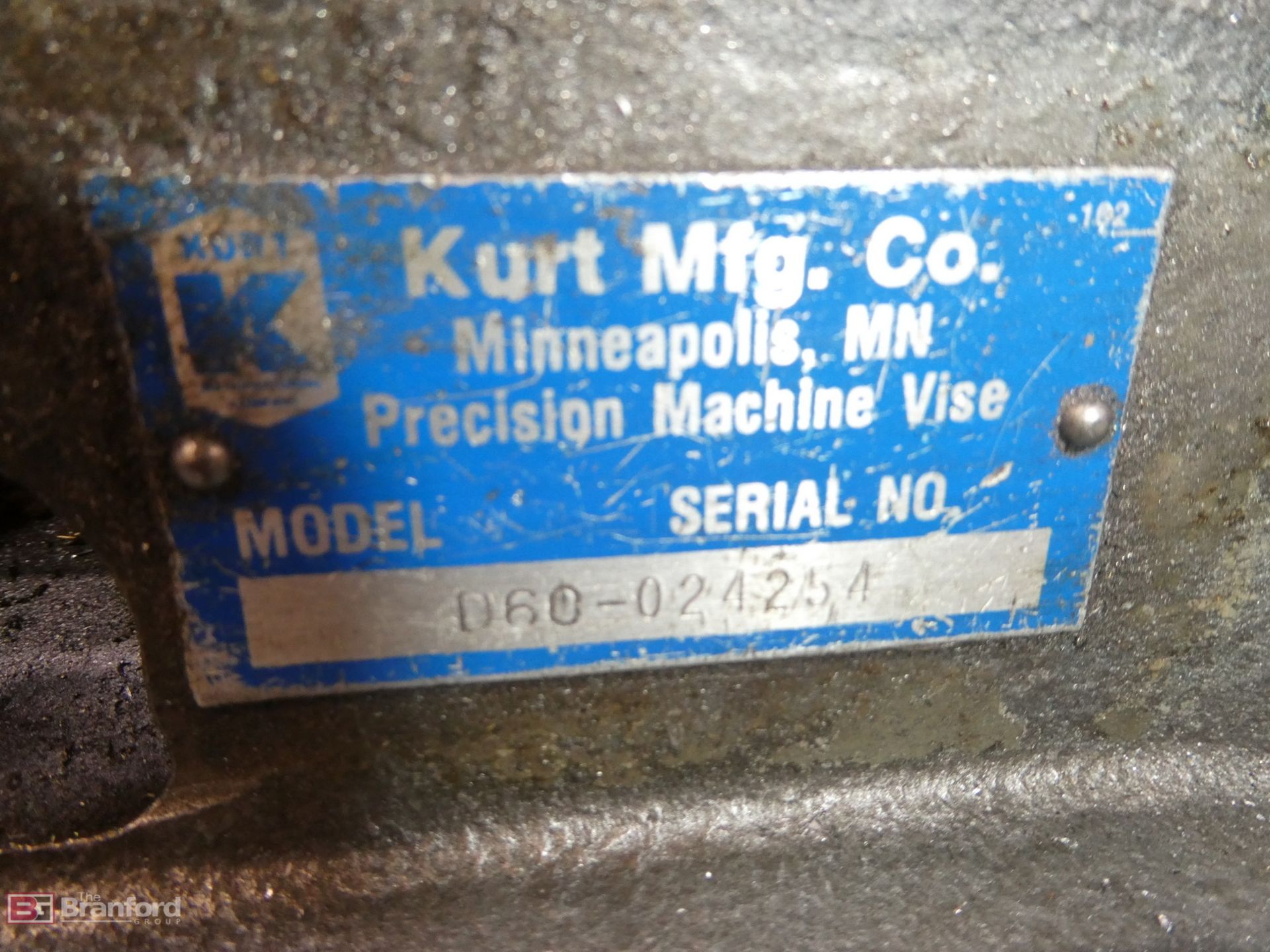 Kurt Model D60, 6" Machine Vise - Image 3 of 3