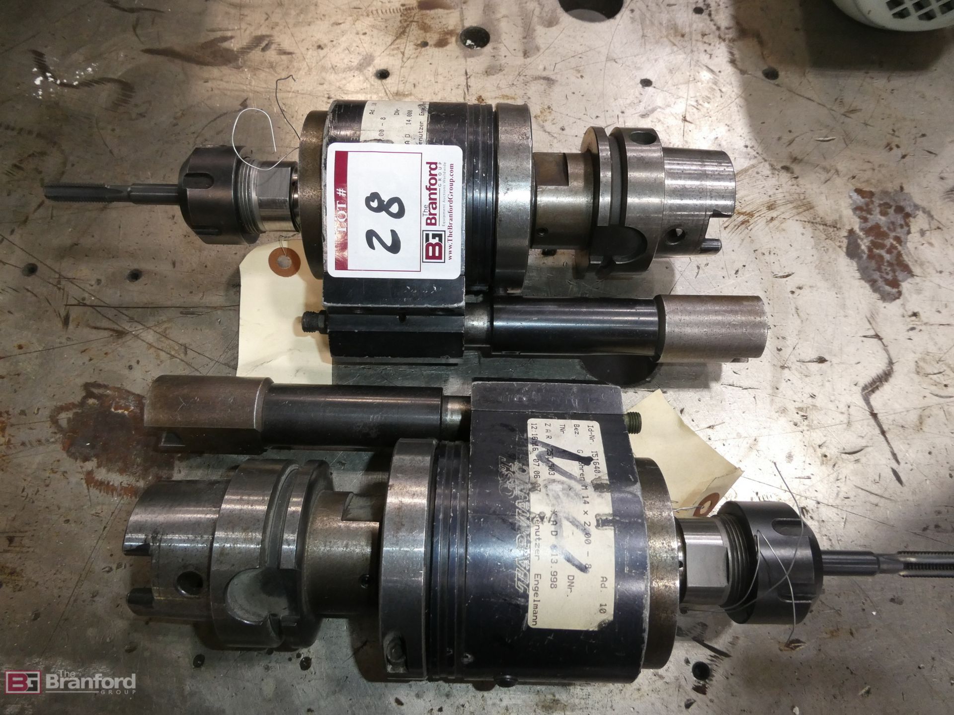(2) CST Tapmatic Model RDTIC75, CNC Tapping Head