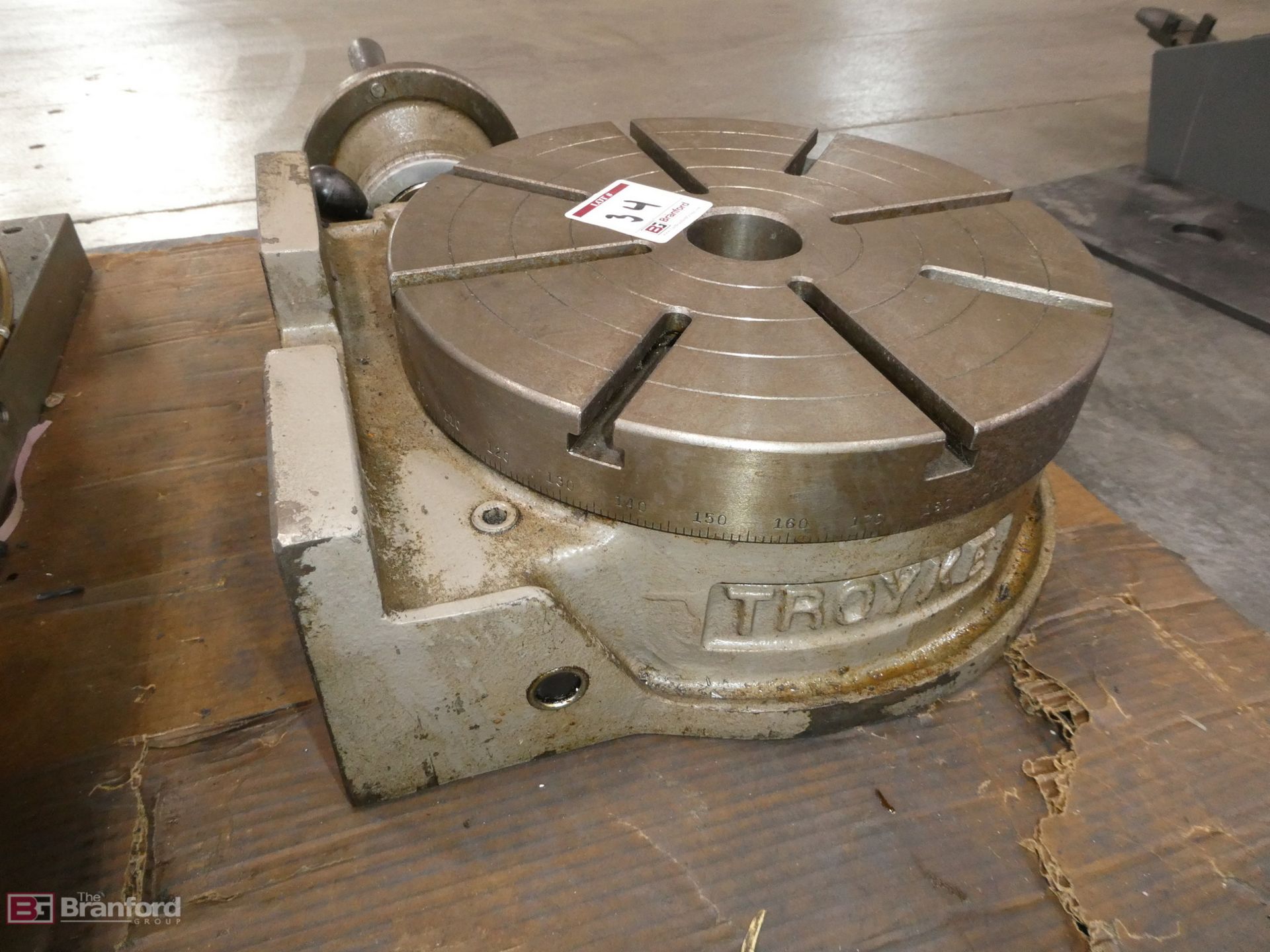 Troyke Model U-12, 12" Horizontal/Vertical Rotary Table - Image 2 of 5