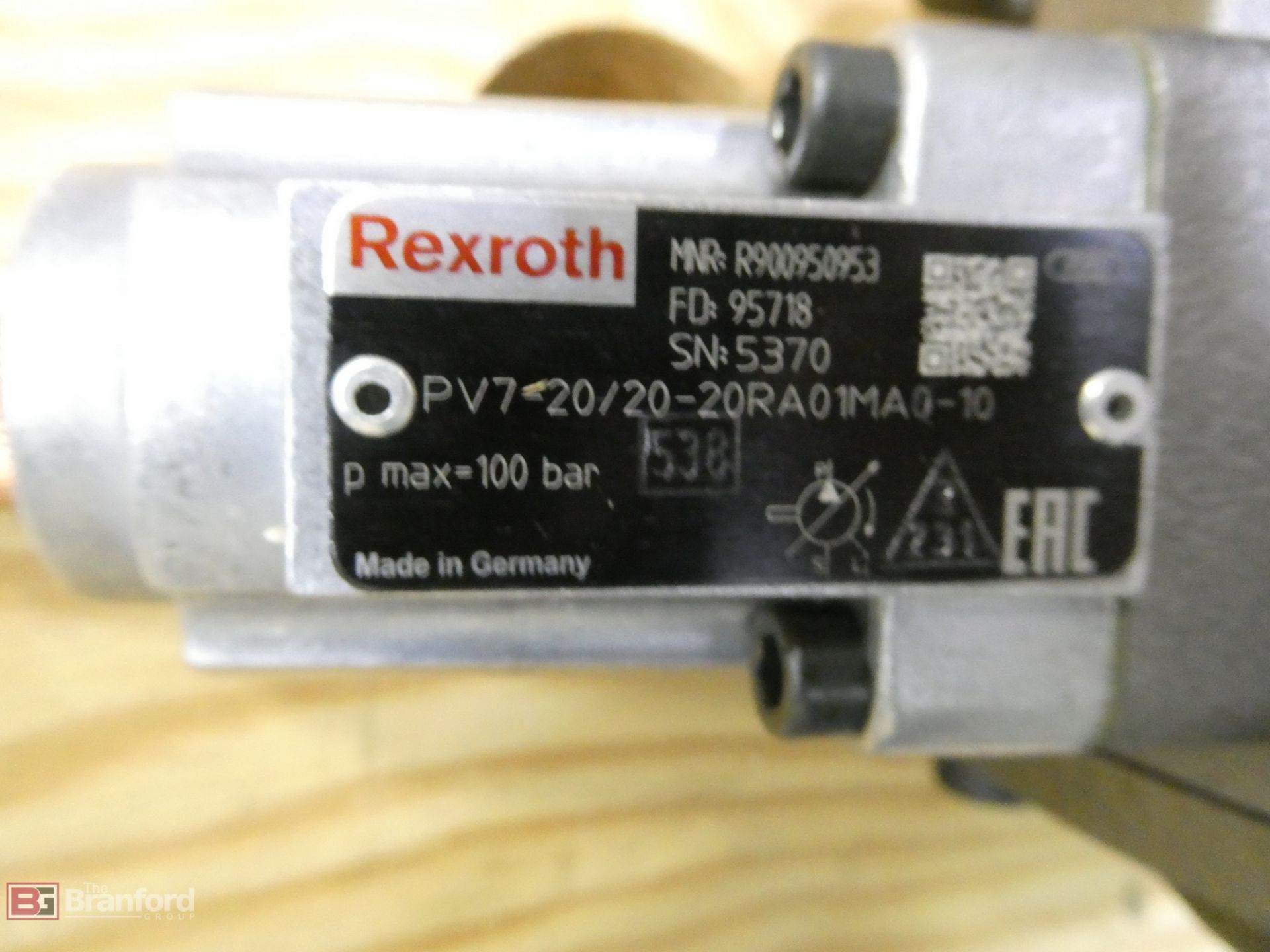 Rexroth Type PV7-20/20-20RA01MA0-10 , Adjustable Vane Pump (New) - Image 3 of 3