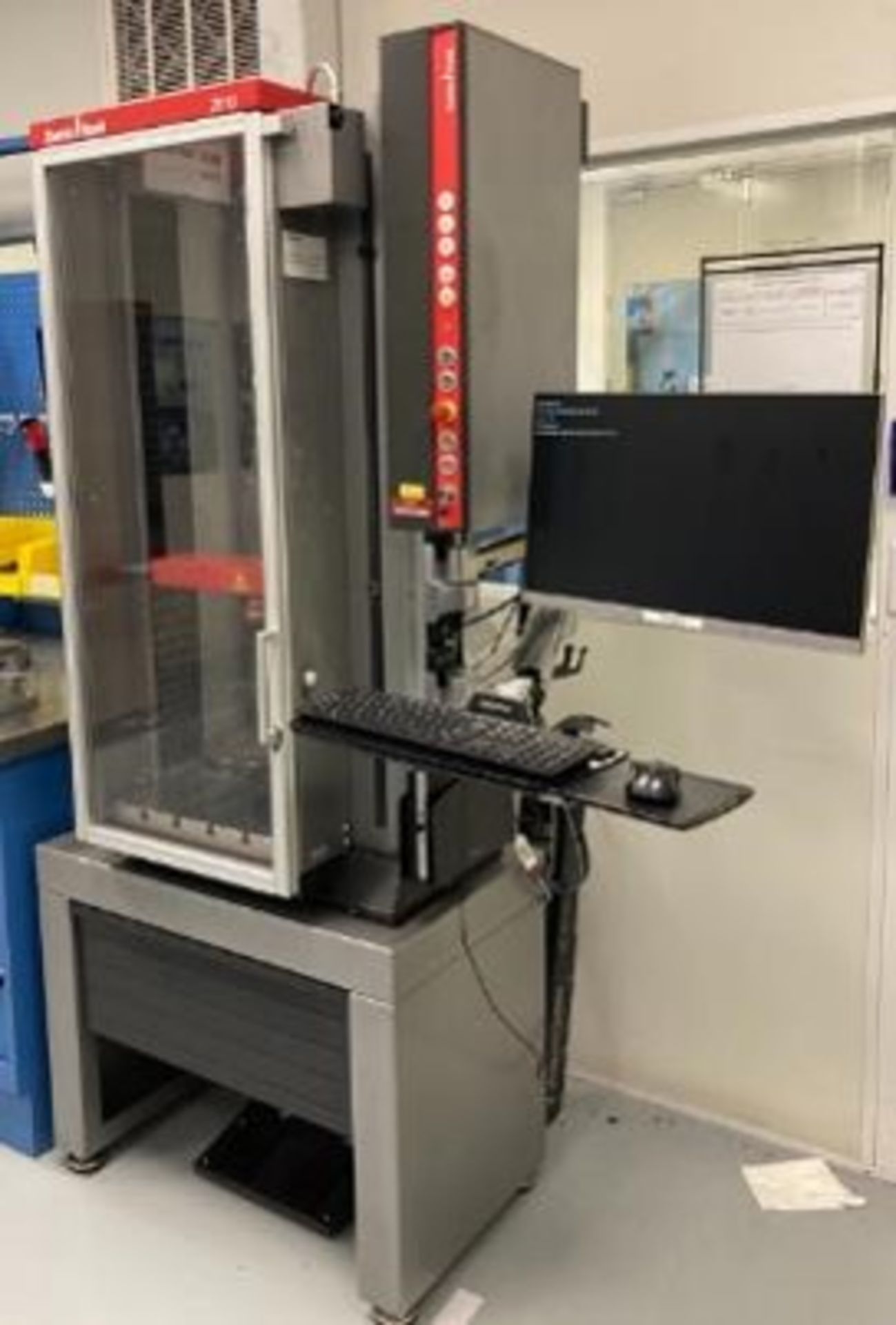 2019 Zwick/Roell Model Z010, Universal Test Machine for Molded Parts