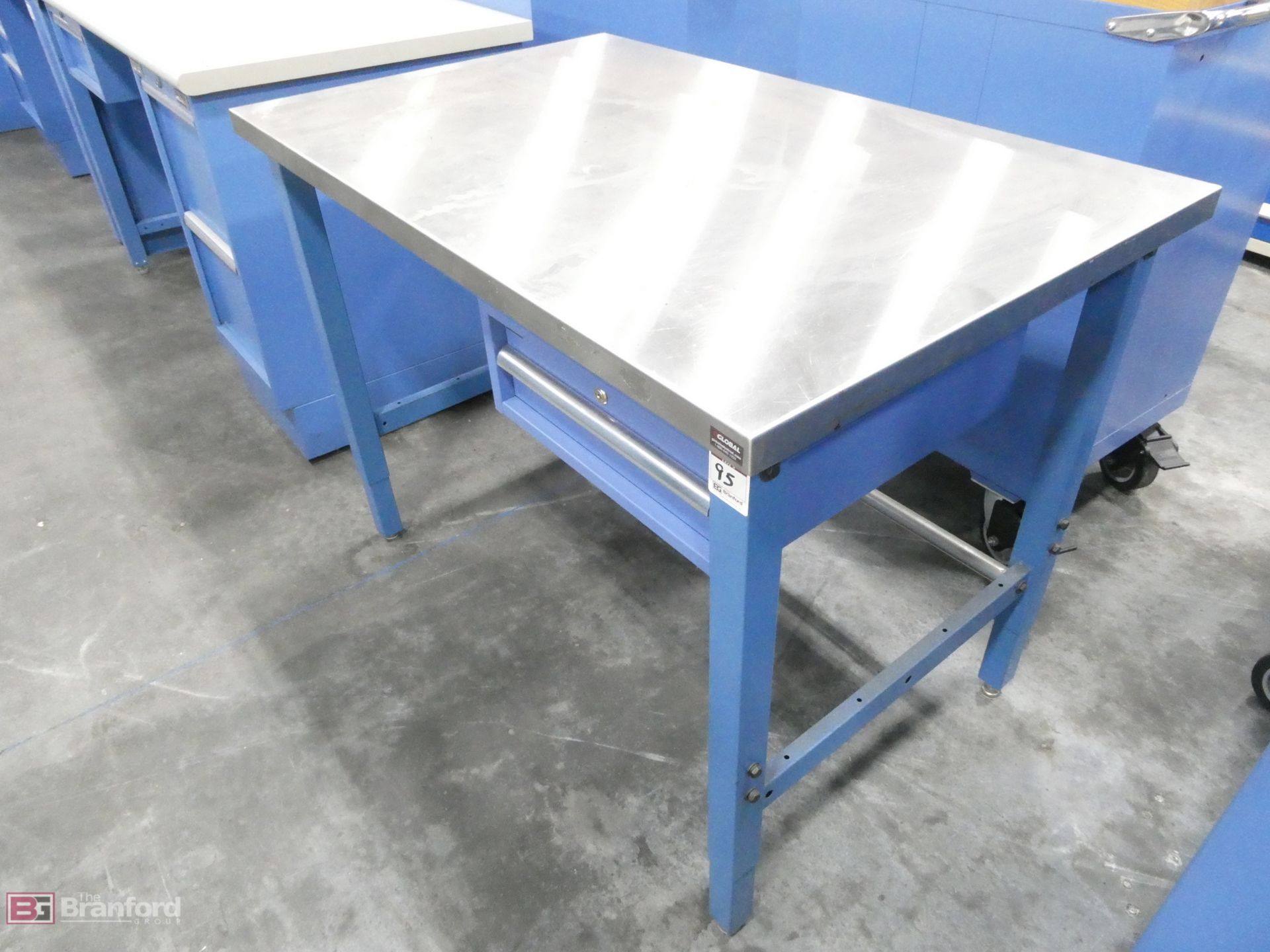 Global Adjustable Height Work Bench 30"x48" - Image 2 of 4