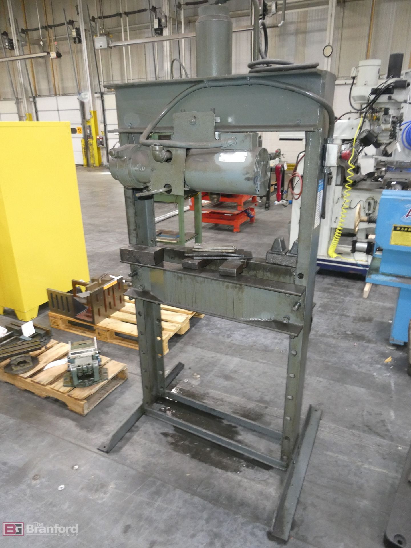 Dake Model 5050-2, 50-Ton Hydraulic Shop Press - Image 2 of 6