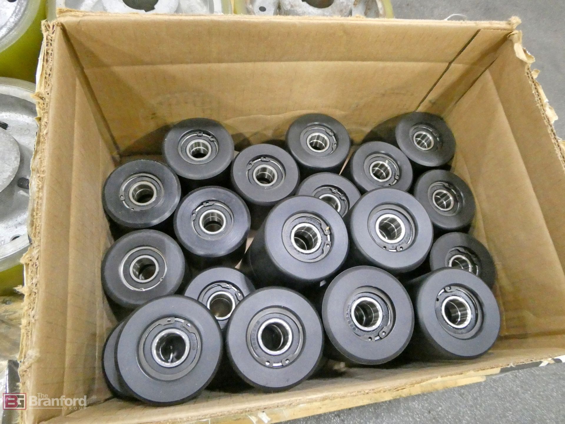 (7) 8" Polyurethane Wheels; Box of Polyurethane 2 3/4" Wheels - Image 2 of 5