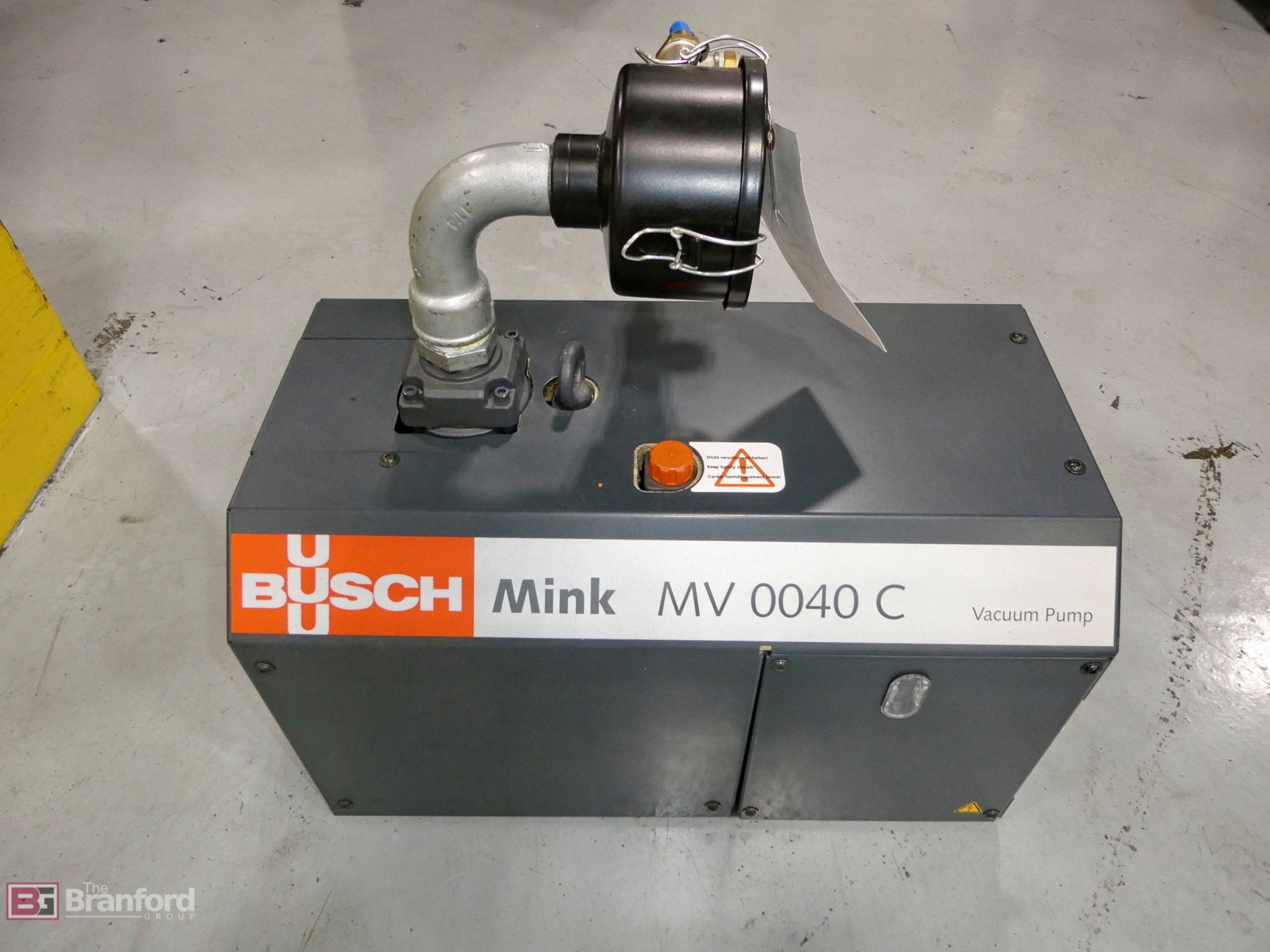 2016 Busch Mink Model MV0040C, Vacuum Pump