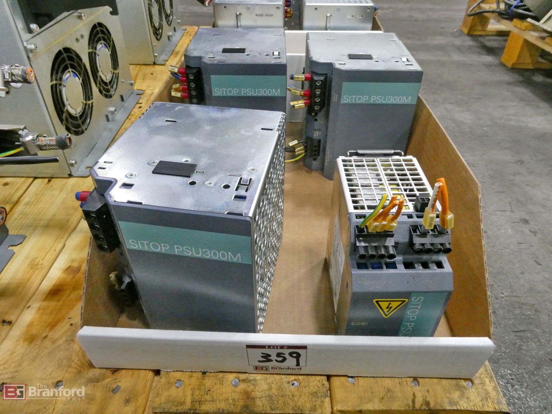 (3) Siemens 6EP1437-3BA10, Sitop PSU300M Power Supply Modules