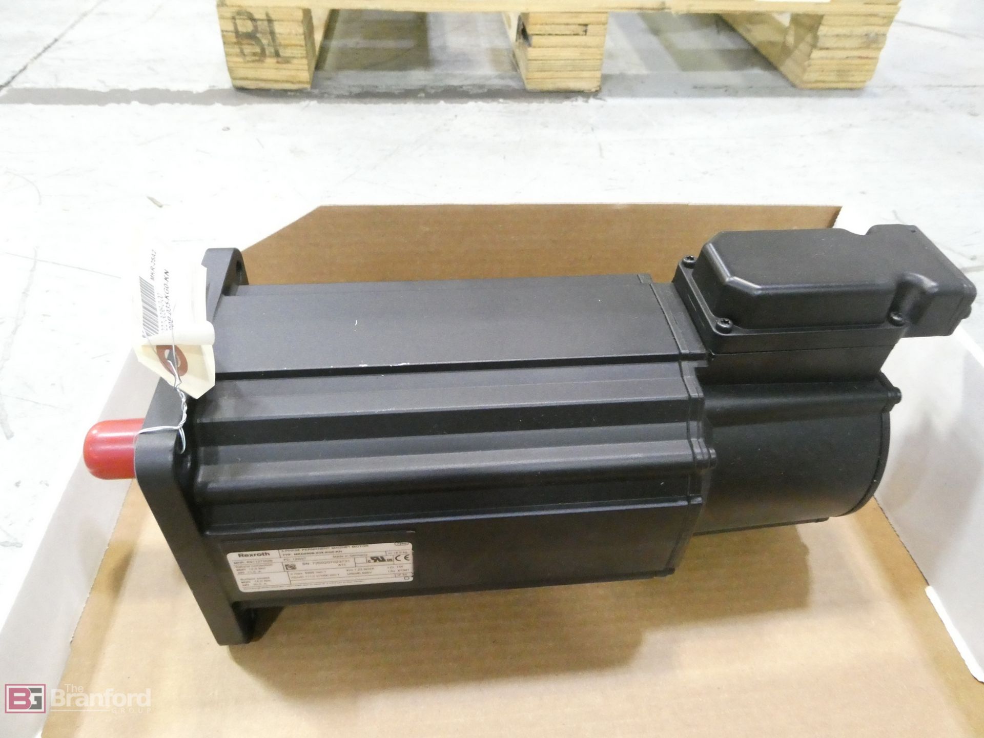 Rexroth Type MKD090B035KG0KN , Permanent Magnet 3-Phase PM-Motor - Image 2 of 3