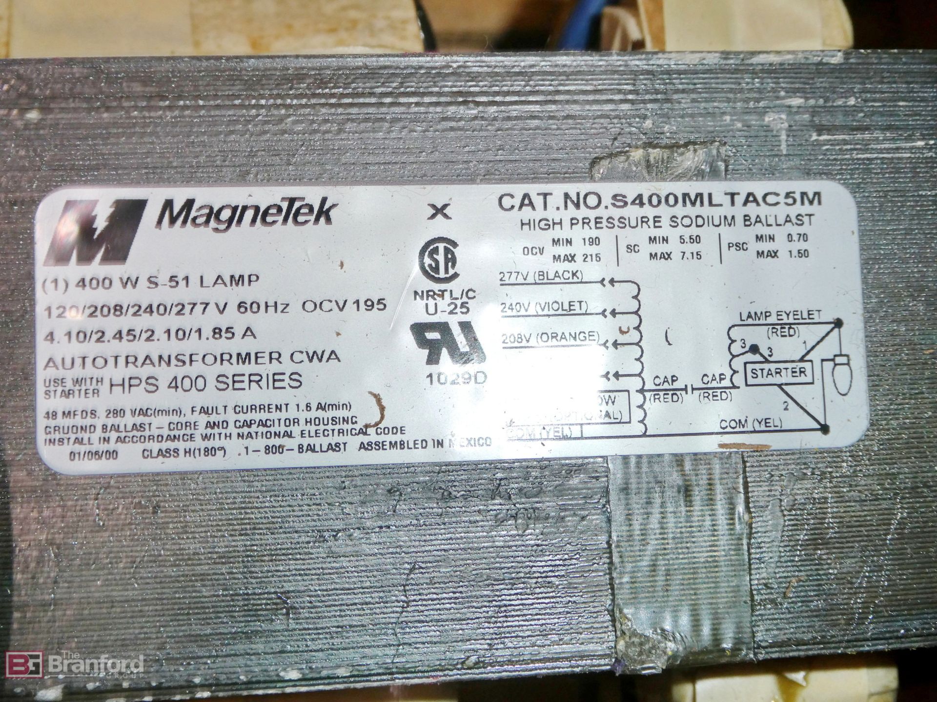 (6) Magnetek High Pressure Sodium Ballast Replacement Kits - Image 4 of 5