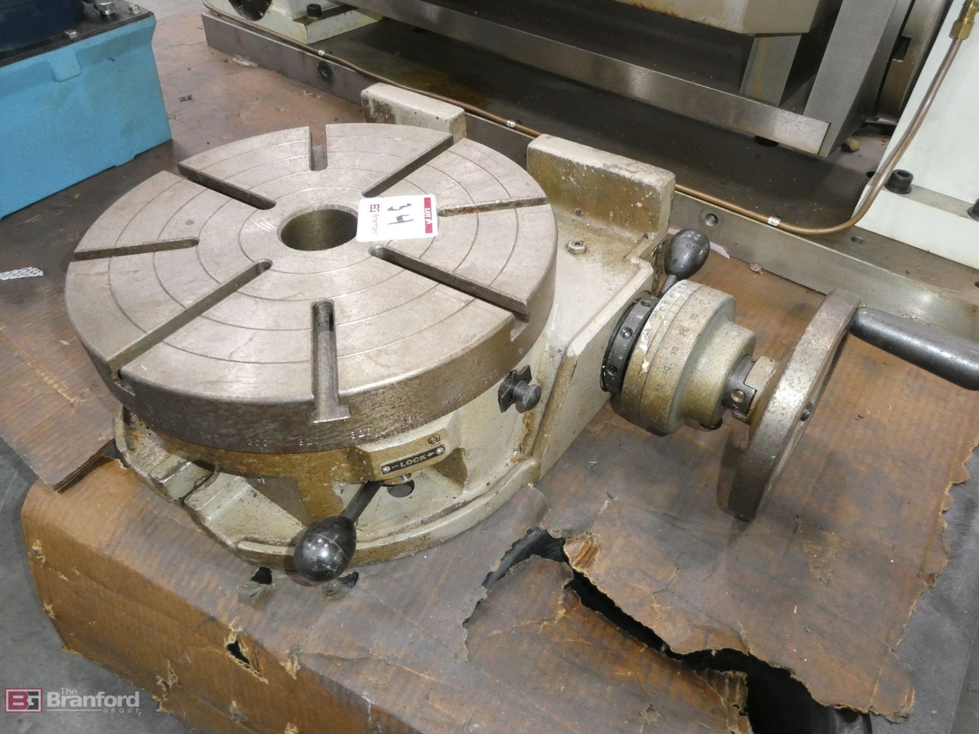 Troyke Model U-12, 12" Horizontal/Vertical Rotary Table