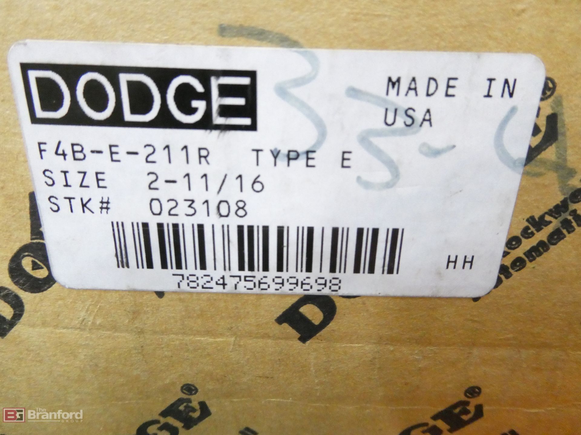 (2) Dodge F4B-E-211R Type E , Mounted Spherical Roller Bearings - Image 3 of 3