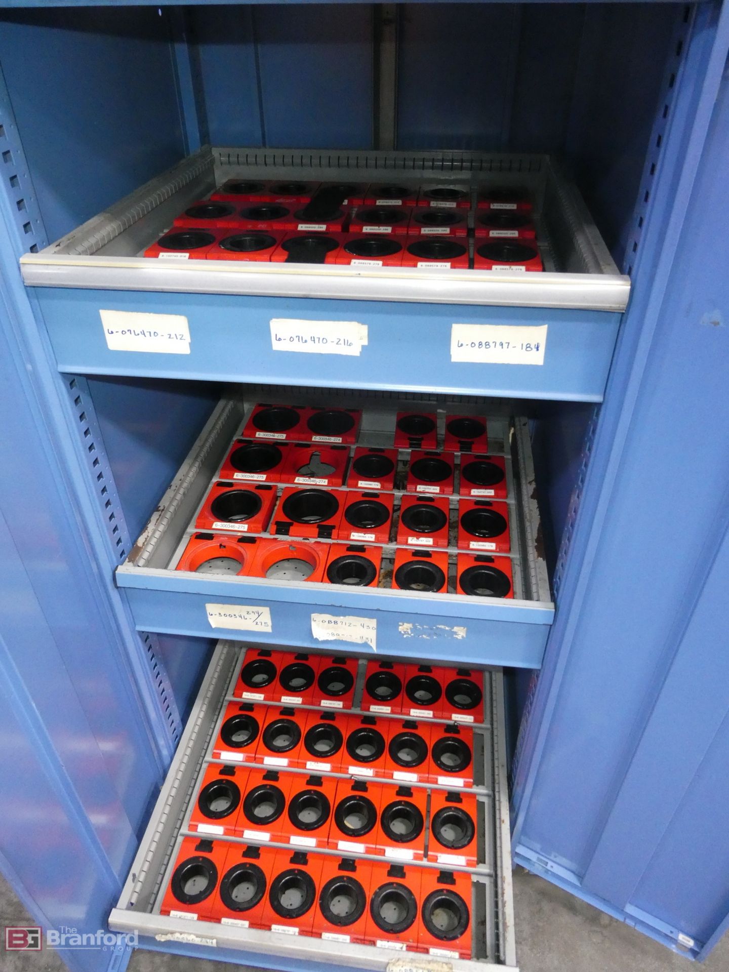 (2) Lista 2-Door CNC Tool Cabinets 28"x60"x30" - Image 3 of 5