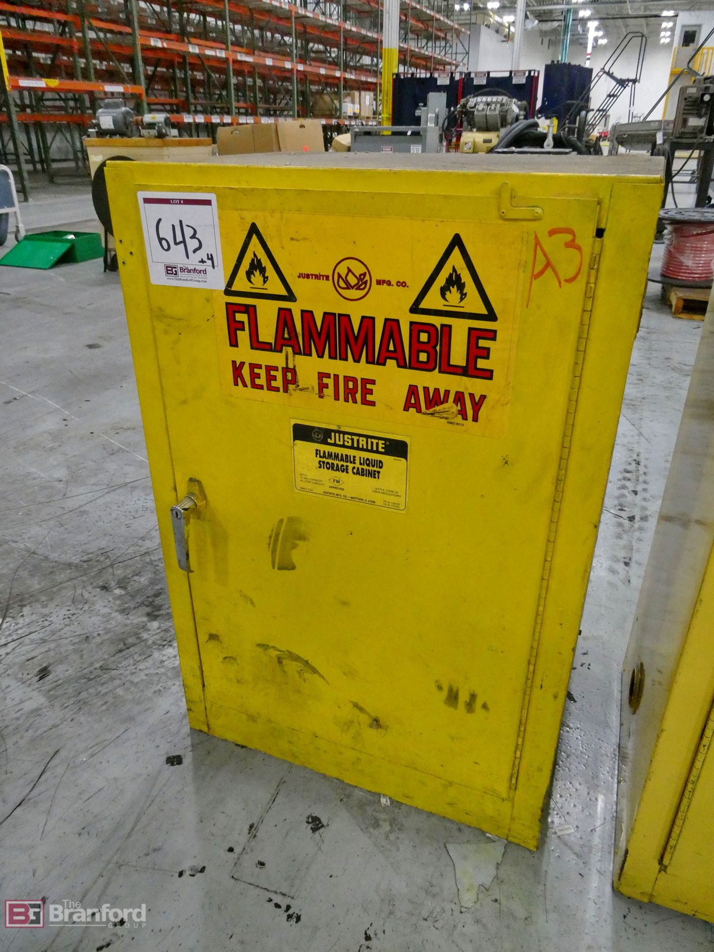 (4) Flammable Storage Cabinets. - Image 7 of 8