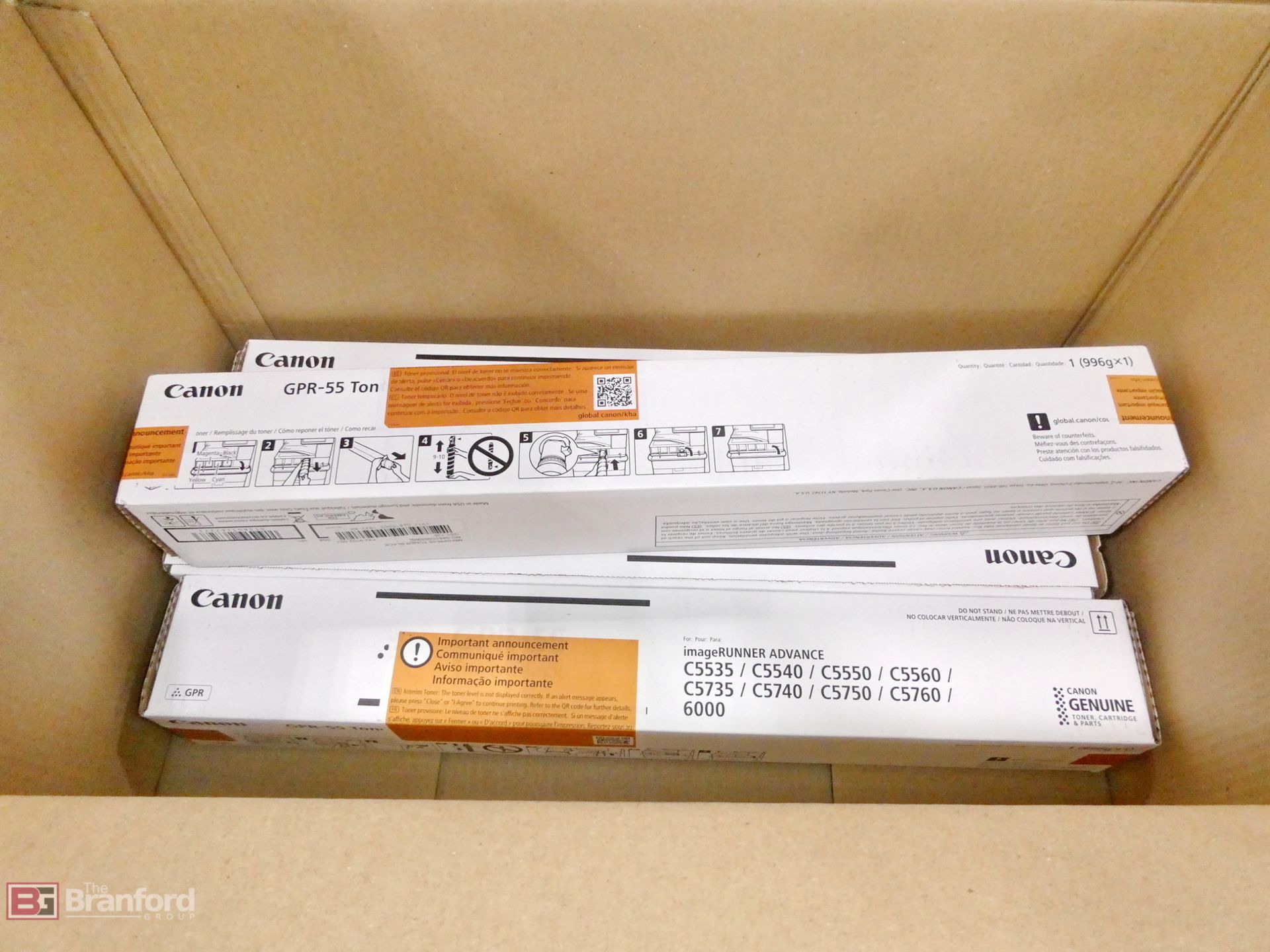 Lot of Canon Printer Ink Cartridges - Image 3 of 3