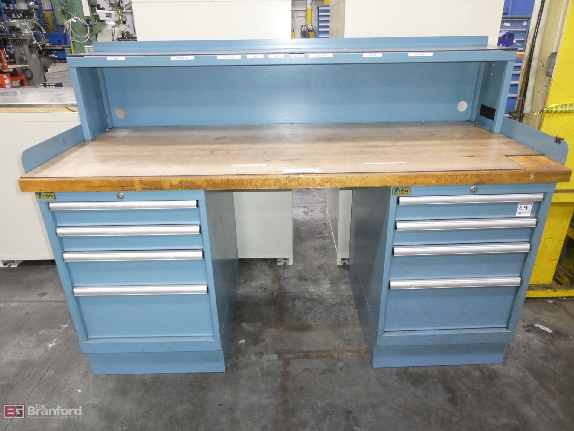 Lista Butcher Block Work Bench 30"x72"