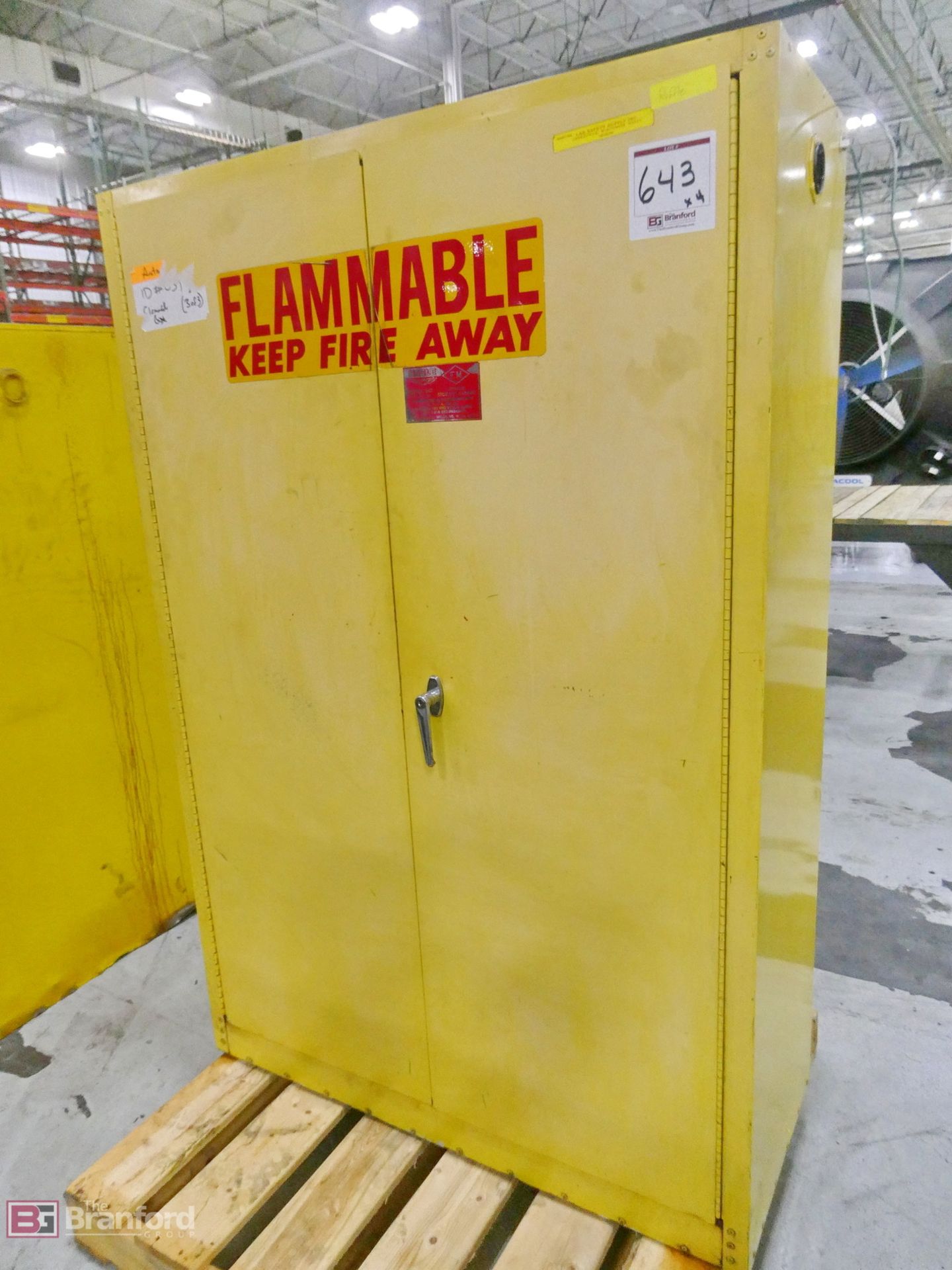 (4) Flammable Storage Cabinets. - Image 2 of 8