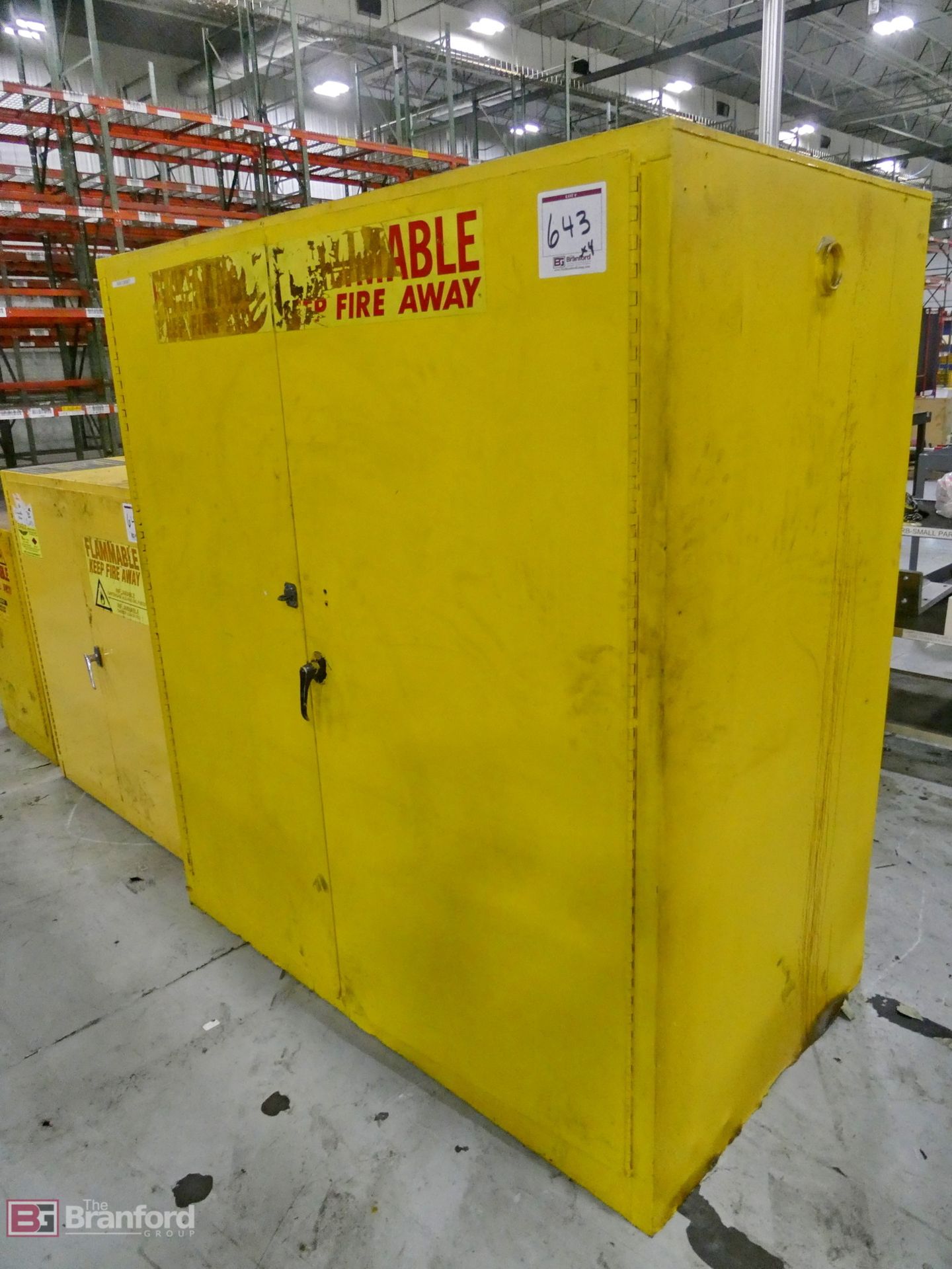 (4) Flammable Storage Cabinets. - Image 4 of 8