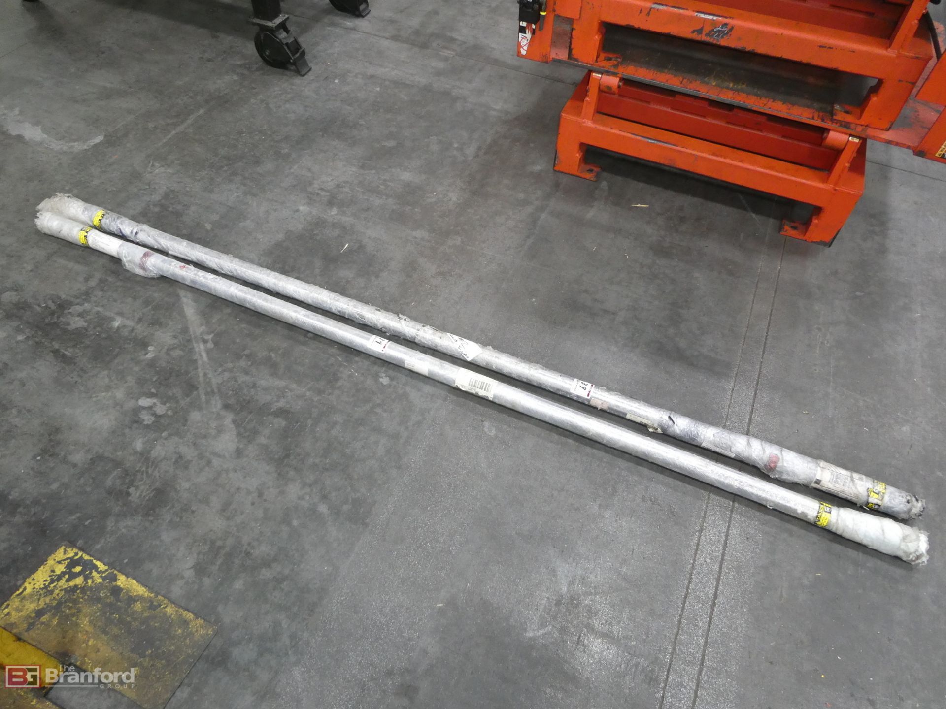 (2) Stainless Steel Grooved Shaft-Drive Rod - Image 2 of 4