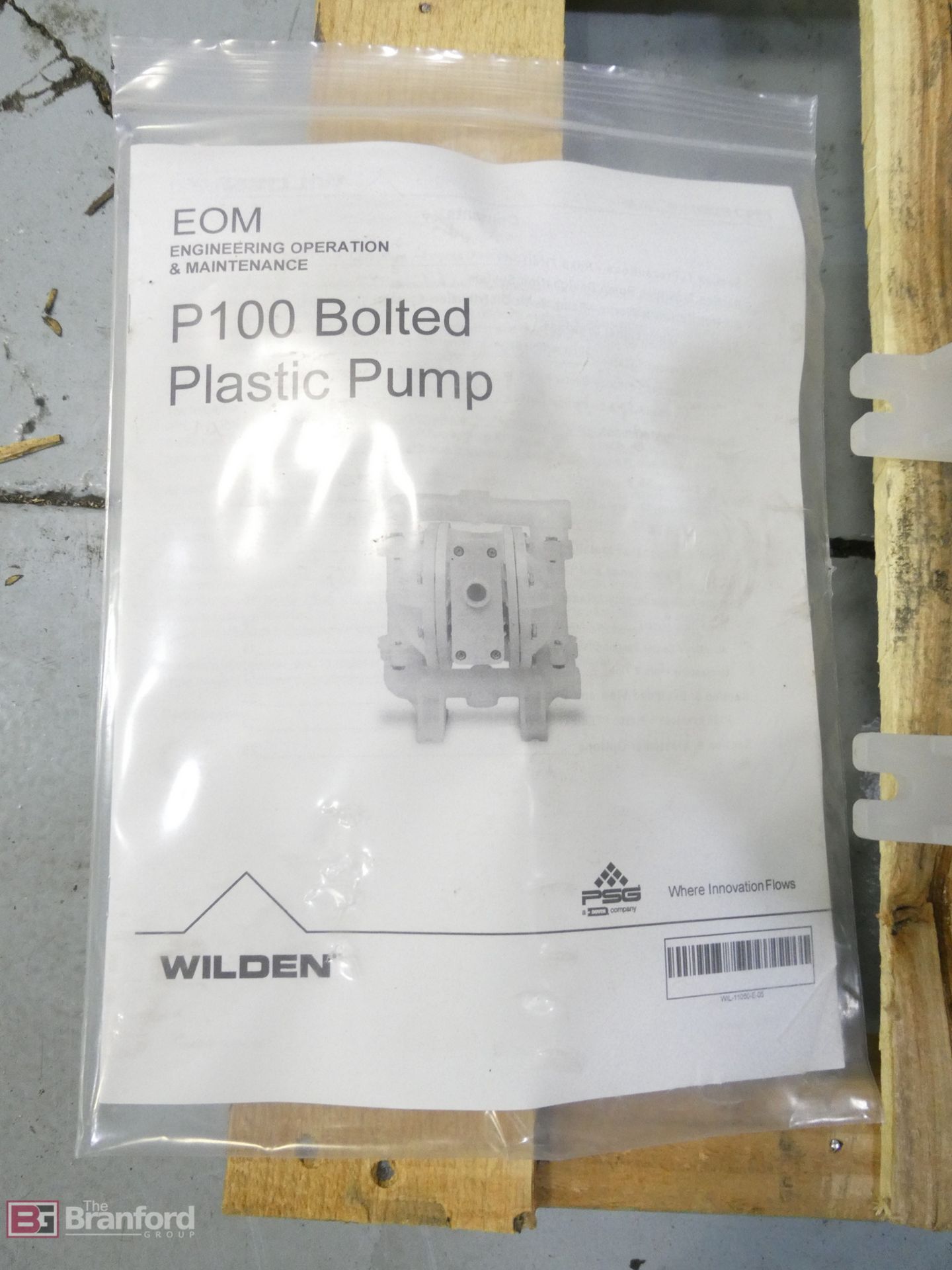 Wilden Model P100, Bolted Non-Metallic Diaphragm Pump (New) - Image 4 of 4