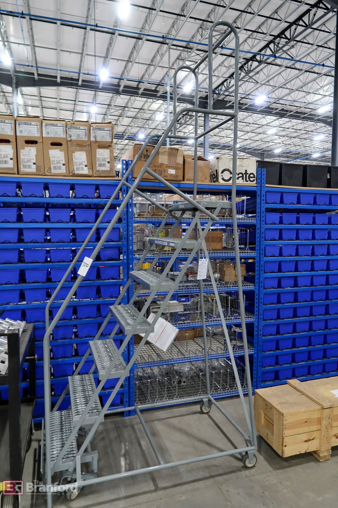 Cotterman 7-step rolling safety stairs