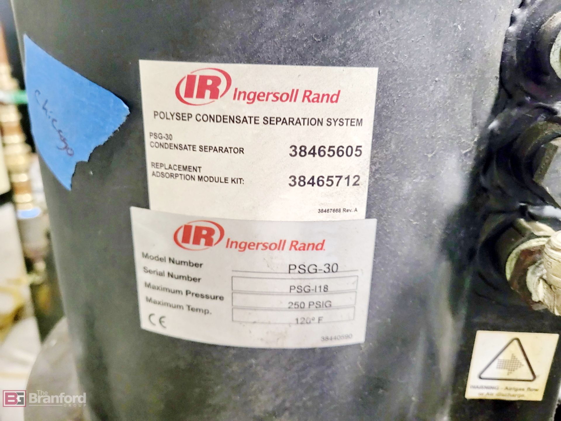 Ingersoll Rand 50-HP air compressor - Image 8 of 9