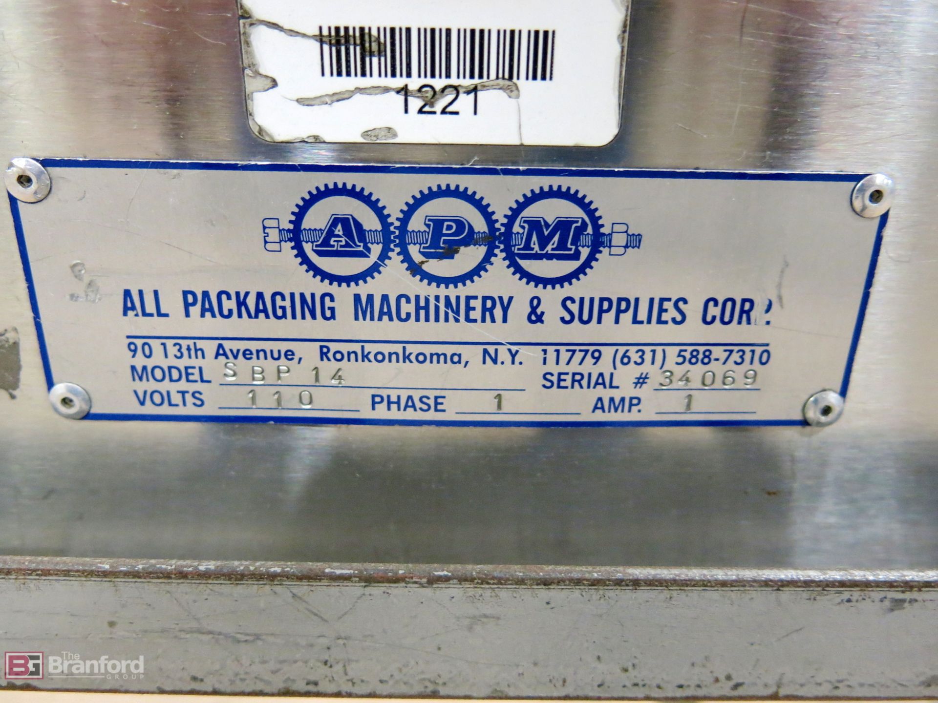 (3) All Packing Machinery model SBP14 manual bag packers - Image 2 of 2