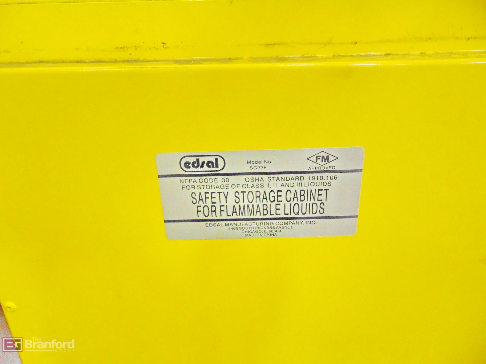 2-Door liquid storage cabinet - Image 4 of 4