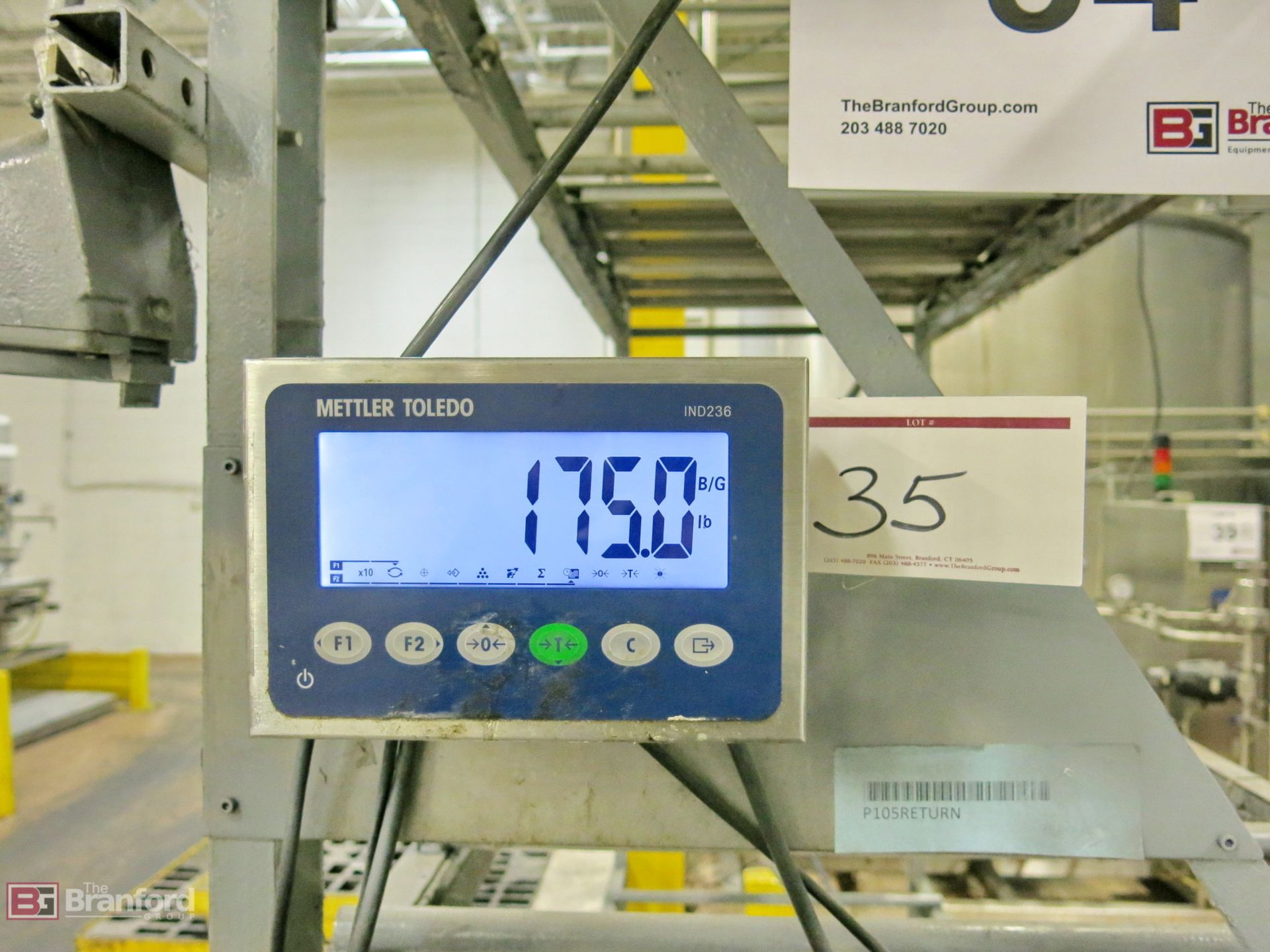 Mettler Toledo platform scale - Image 2 of 2