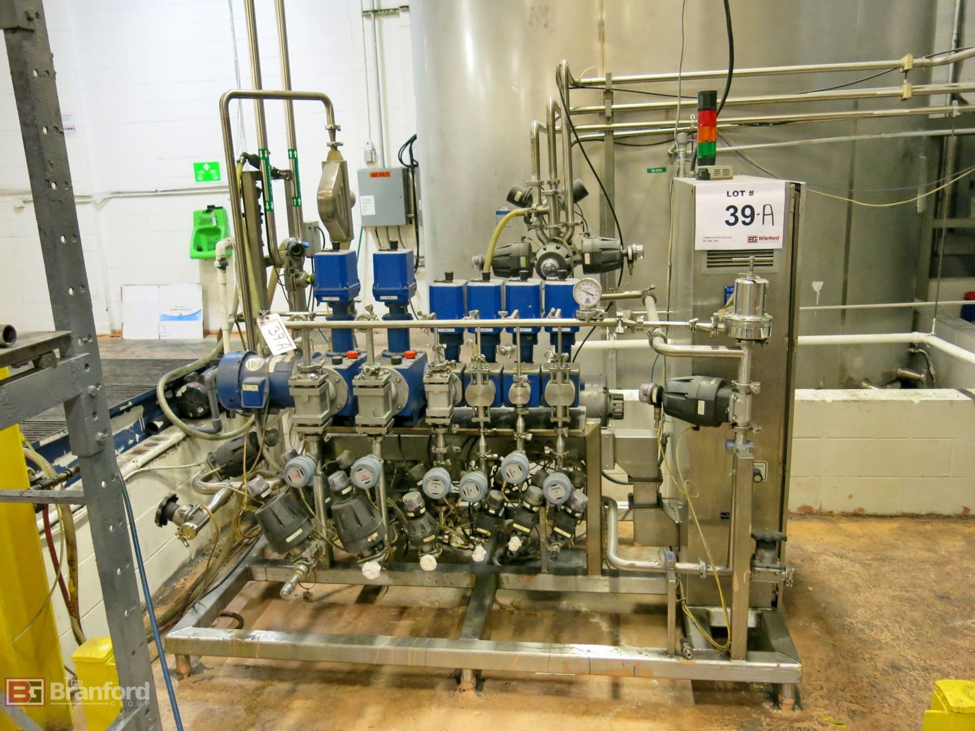 Arcadia Equipment liquid blending flow metering pump delivery station