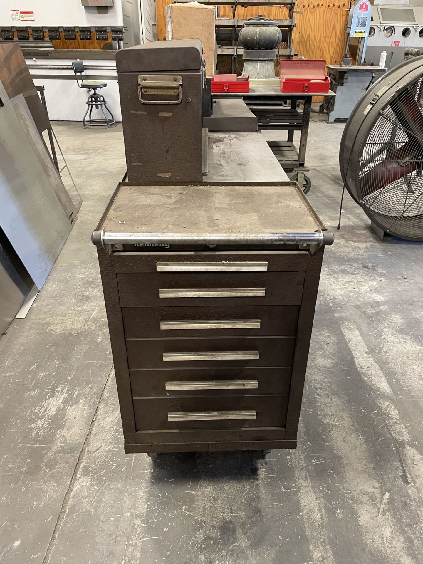 Kennedy 13 Drawer Tool Cabinet with Mini Cabinet on Top - Image 2 of 3