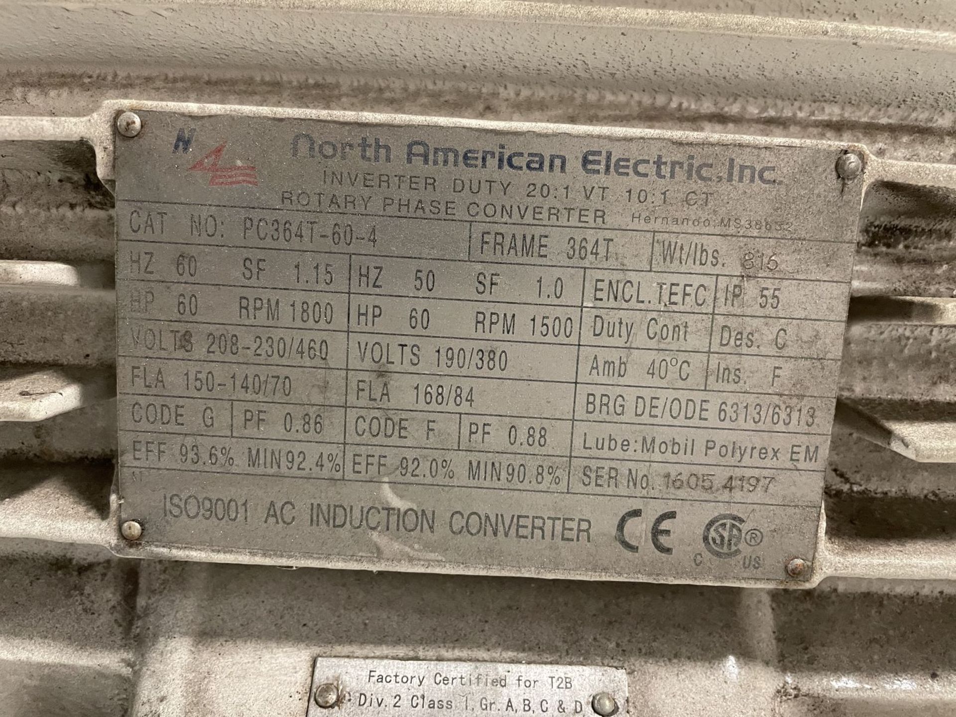 Phoenix 60 HP Phase Converter - Image 2 of 2