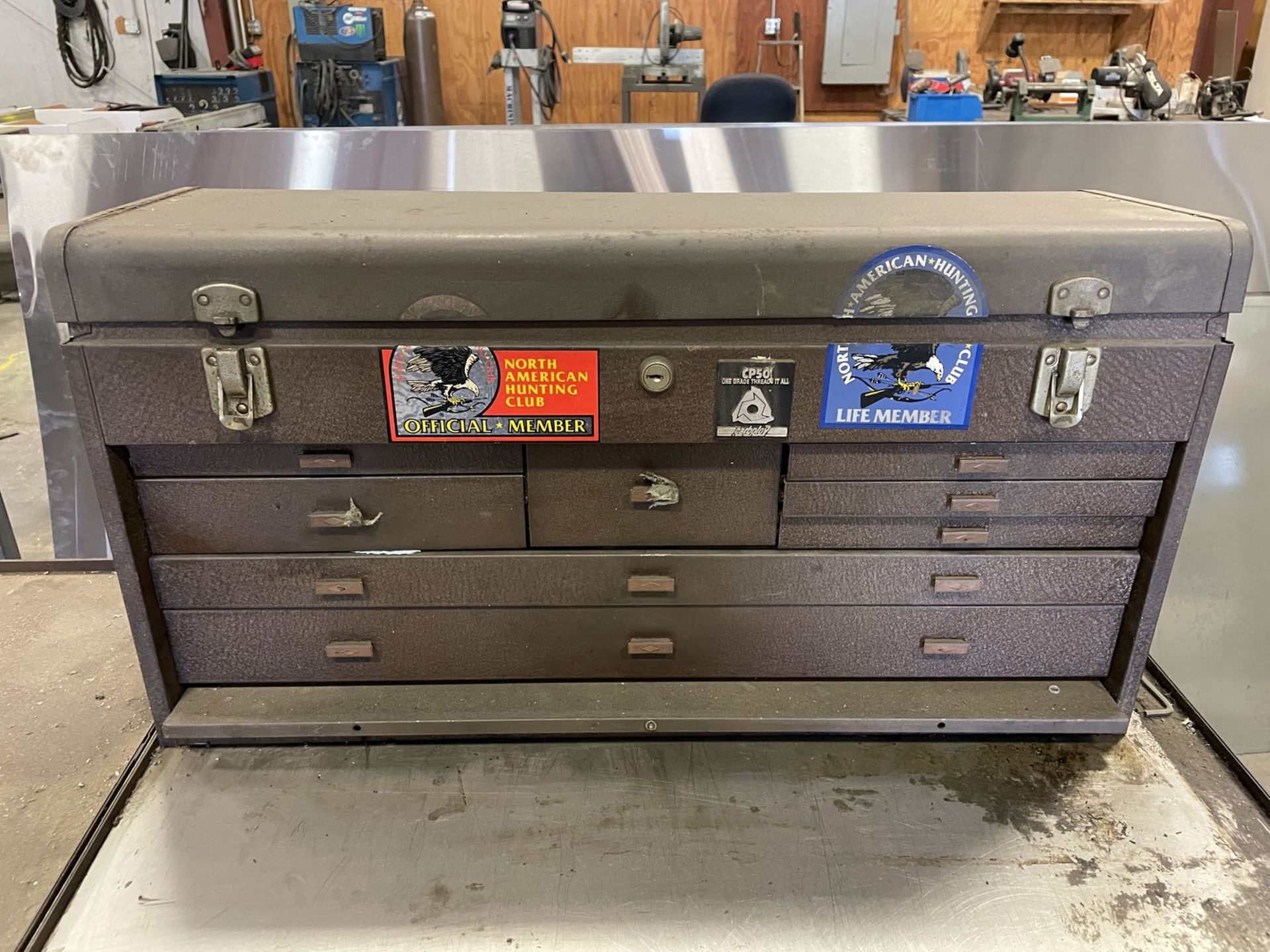 Kennedy 13 Drawer Tool Cabinet with Mini Cabinet on Top - Image 3 of 3