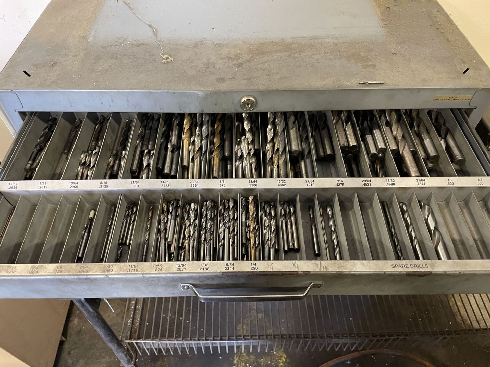 Huot 4 Drawer Cabinet Full of Various Drill Bits - Image 5 of 5