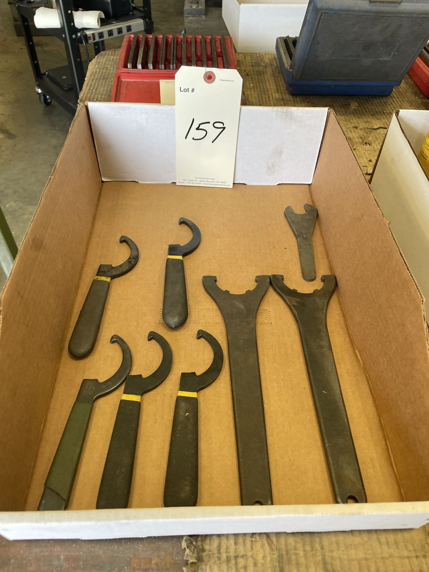 Assortment of Collet Chuck Wrenches