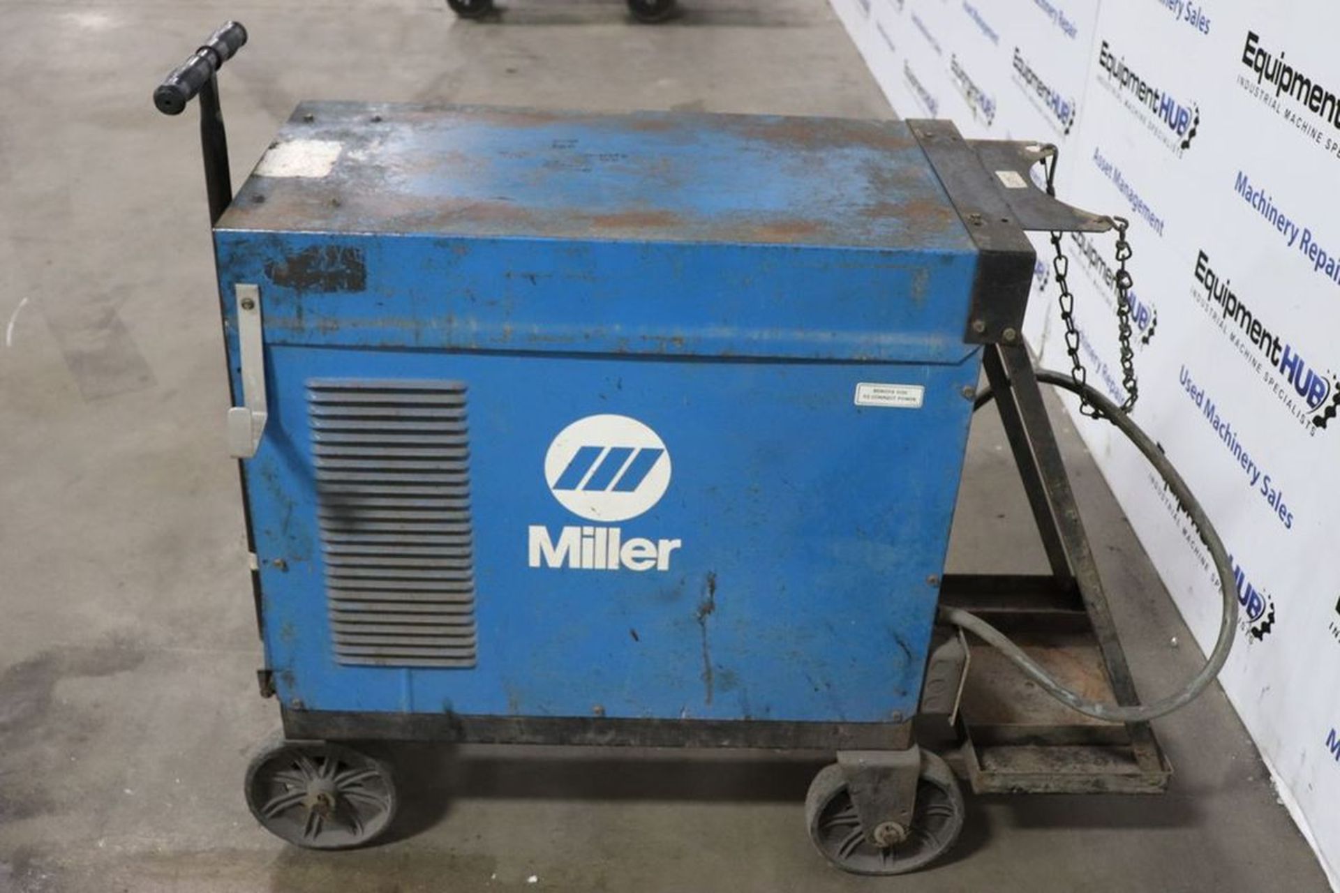 Miller CP-200 200 Amp Constant DC Arc Welding Power Source w/ Cart - Image 8 of 10