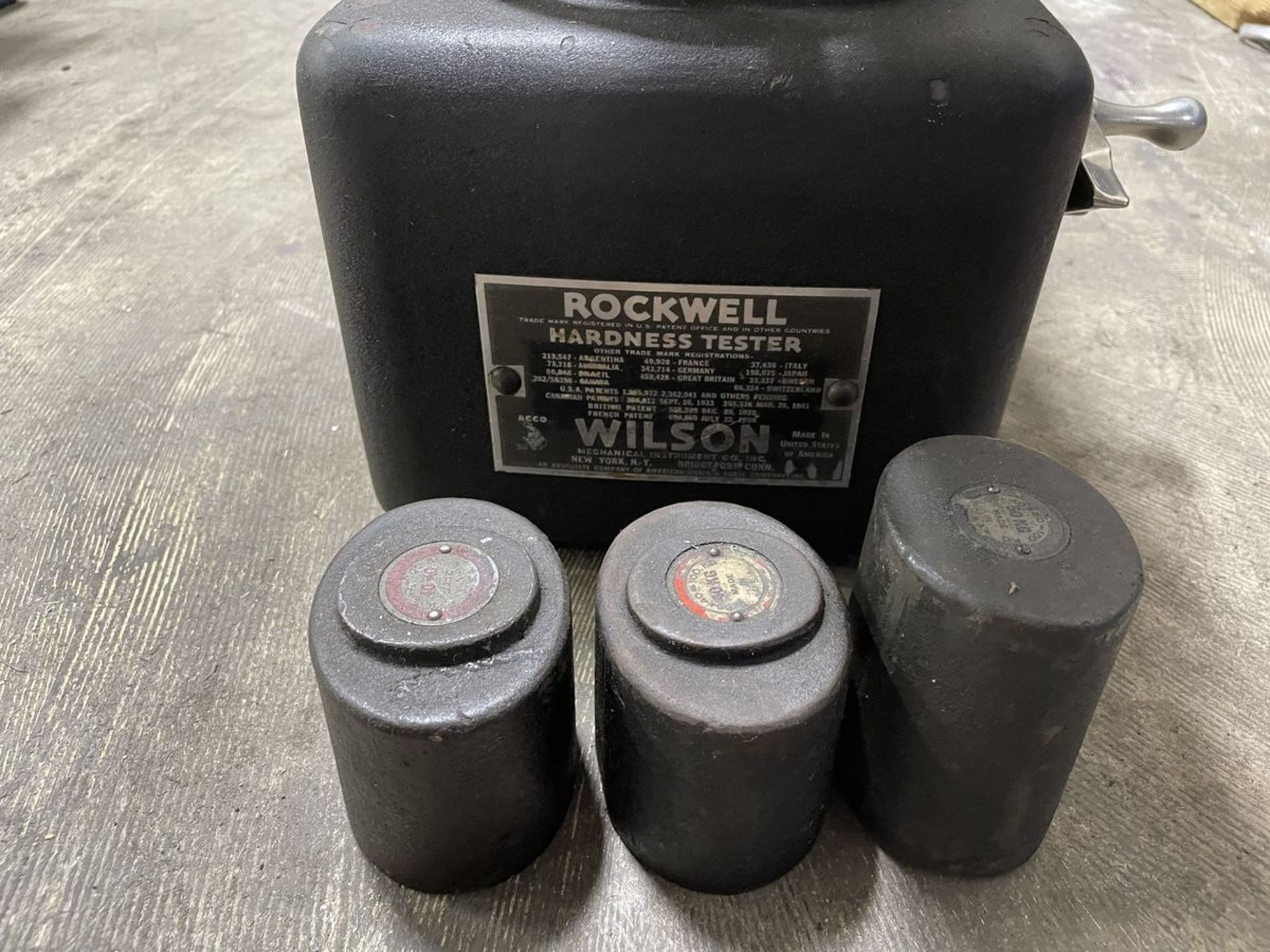 Wilson Model 3JR Rockwell Hardness Tester - Image 3 of 5