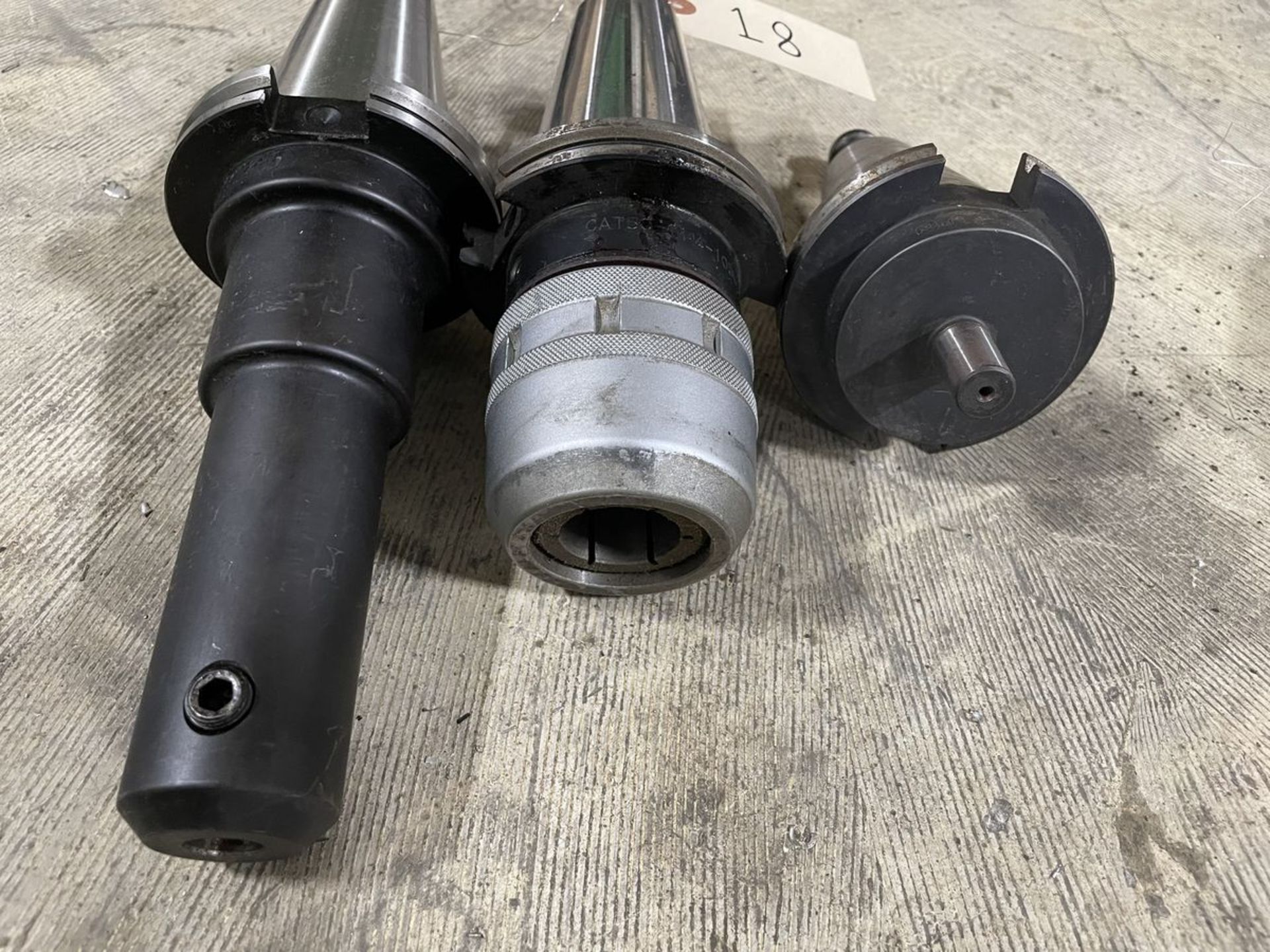Assorted CT50 Tool Holders (1 Unknown, 1 Nikken, 1 Parlec) - Image 2 of 2