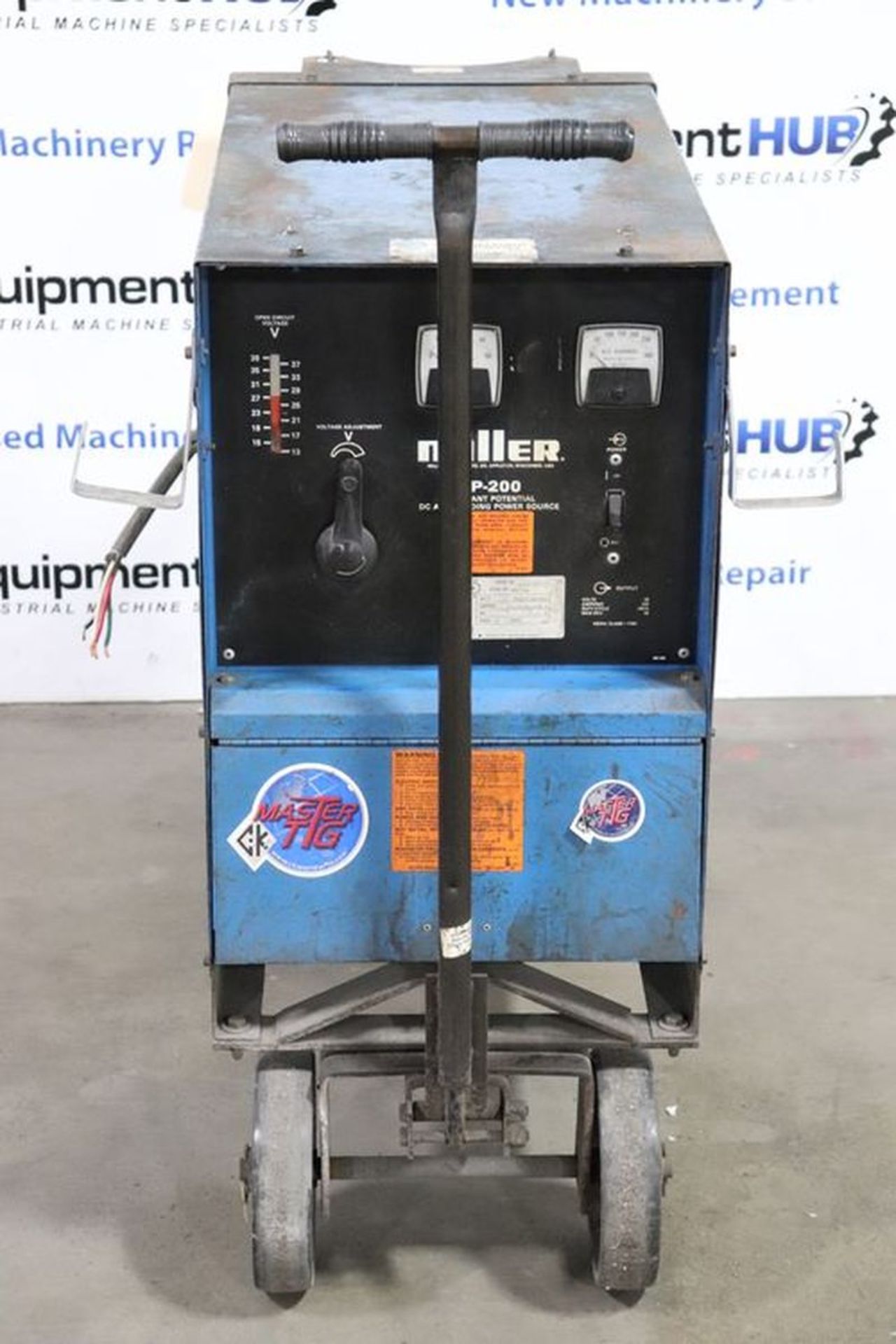 Miller CP-200 200 Amp Constant DC Arc Welding Power Source w/ Cart - Image 2 of 10