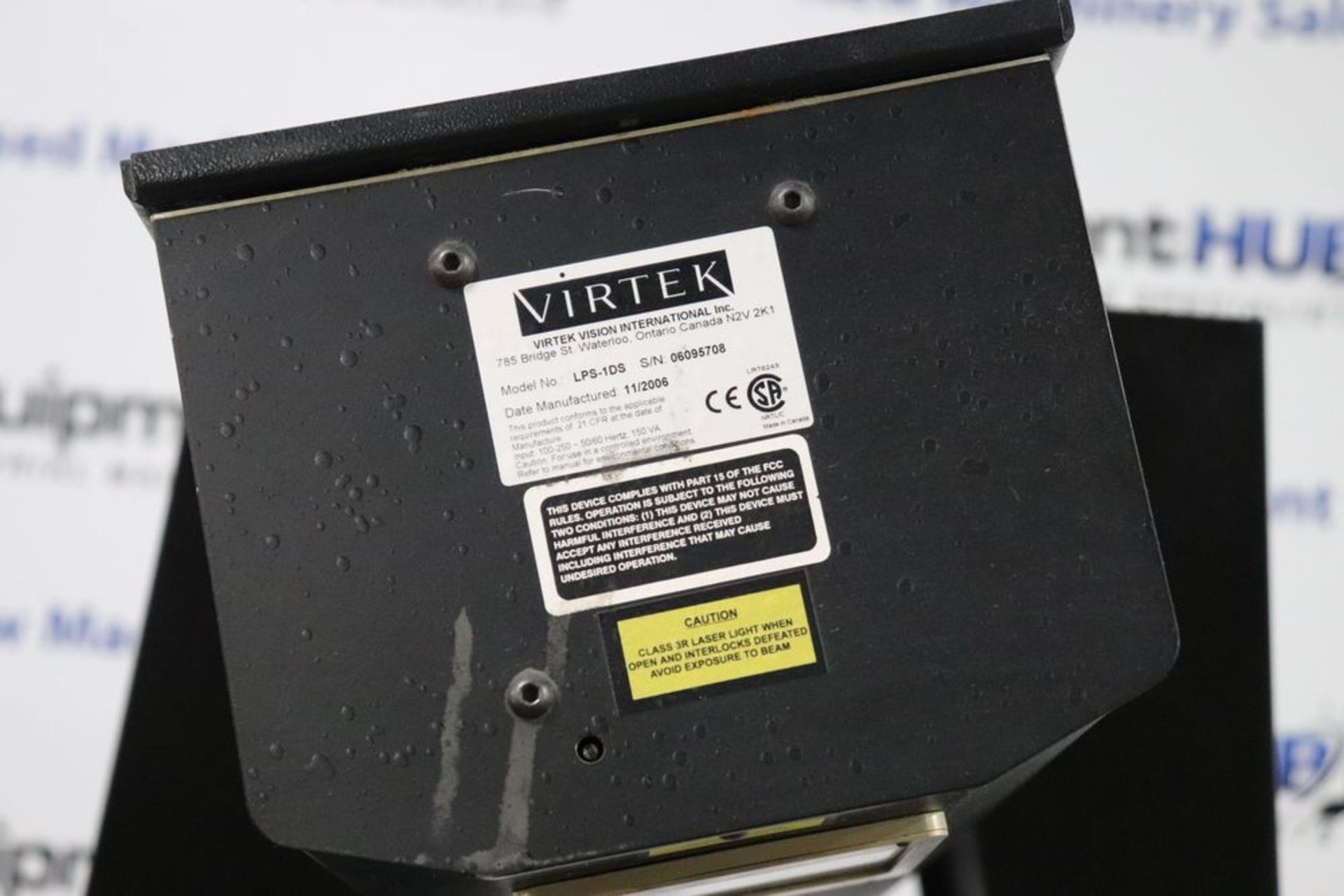 Virtek LPS-1DS Laser QC Parts Scanner Inspection Machine (Parts Machine) - Image 11 of 11
