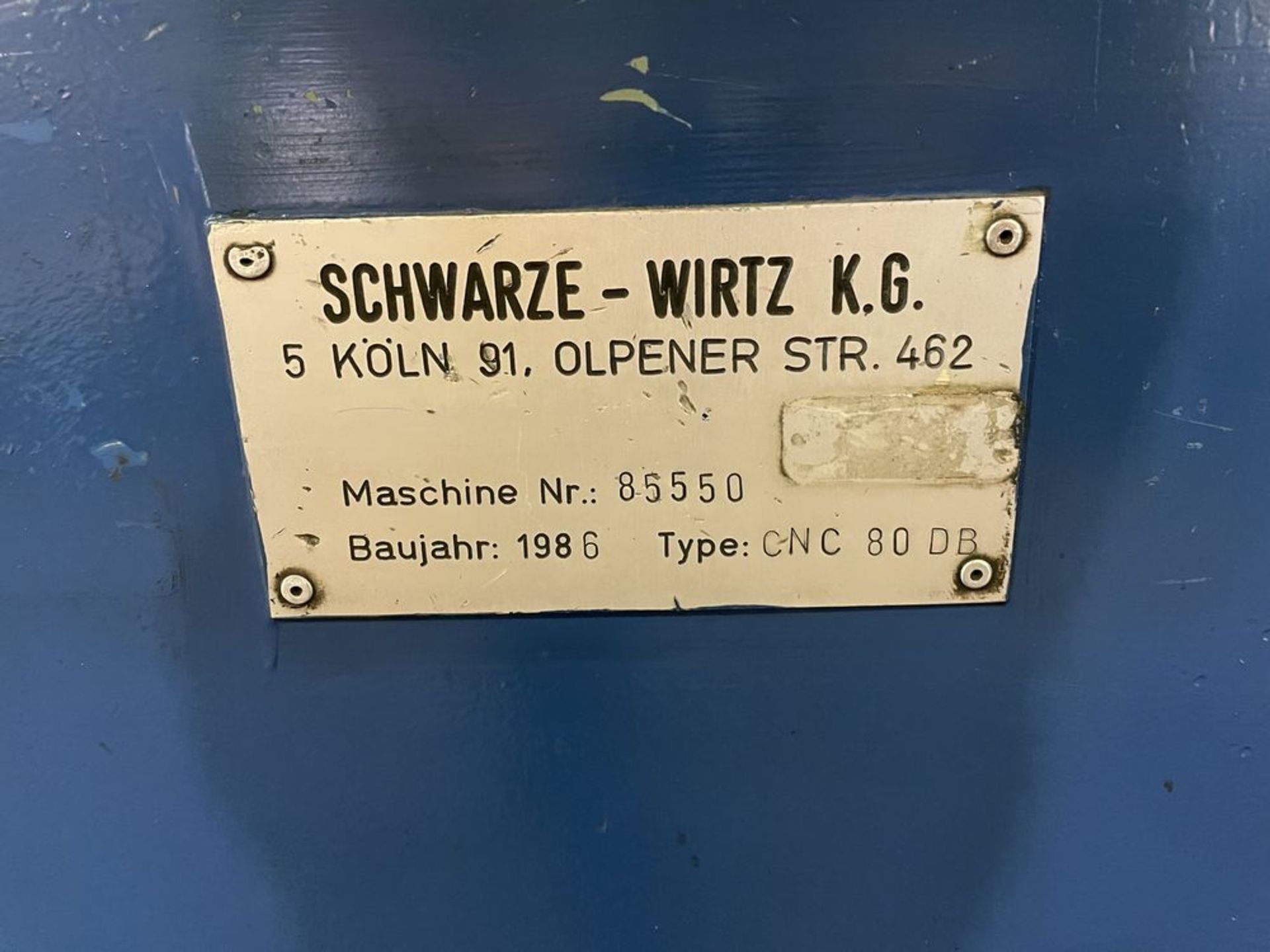 Schwarze-Wirtz CNC 80 DB 3.25″ Tube Bender w/ BendPro Controller, Automation and Tooling - Image 11 of 23