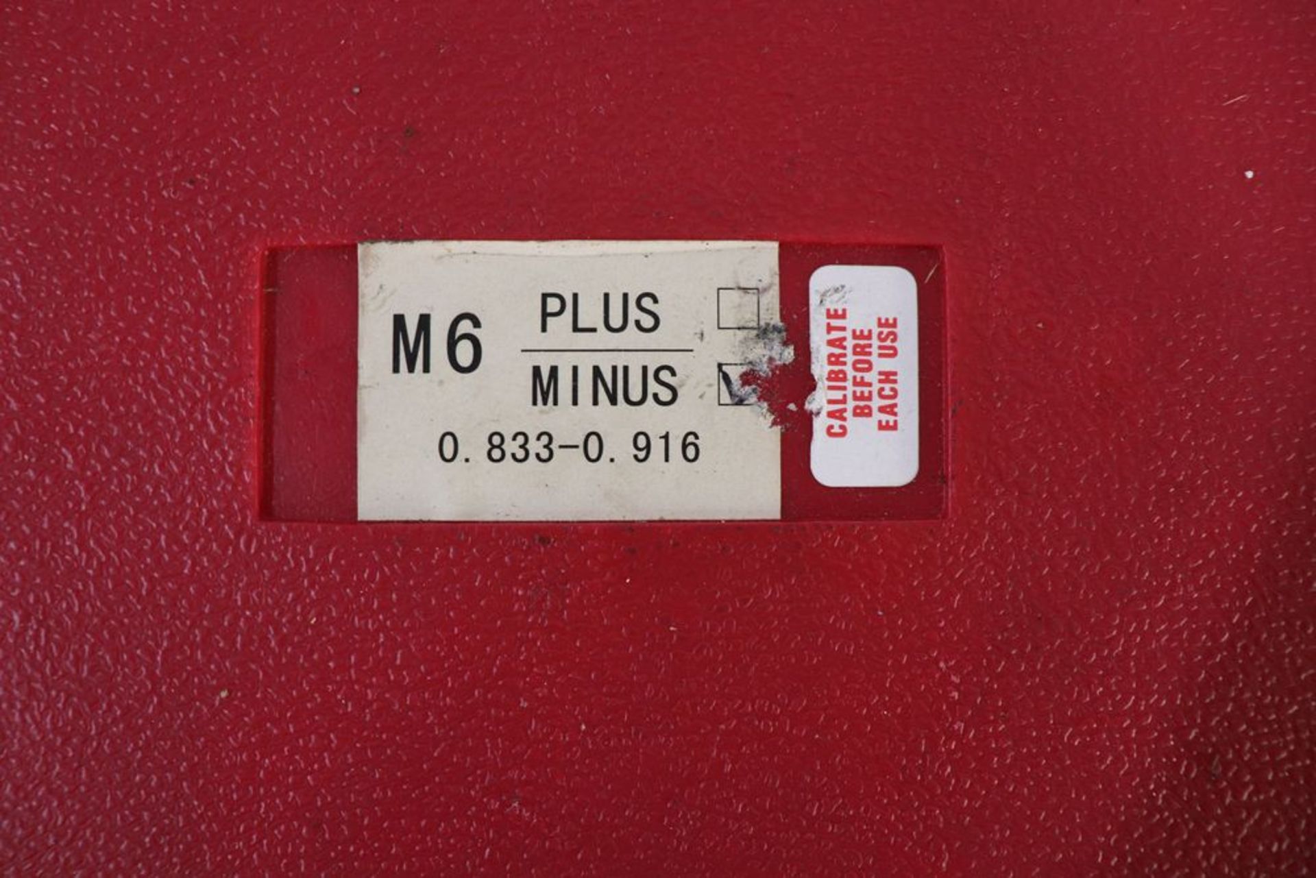 84 PCS M6 .833 to .916 Minus .0002″ Pin Gage Set - Image 7 of 8