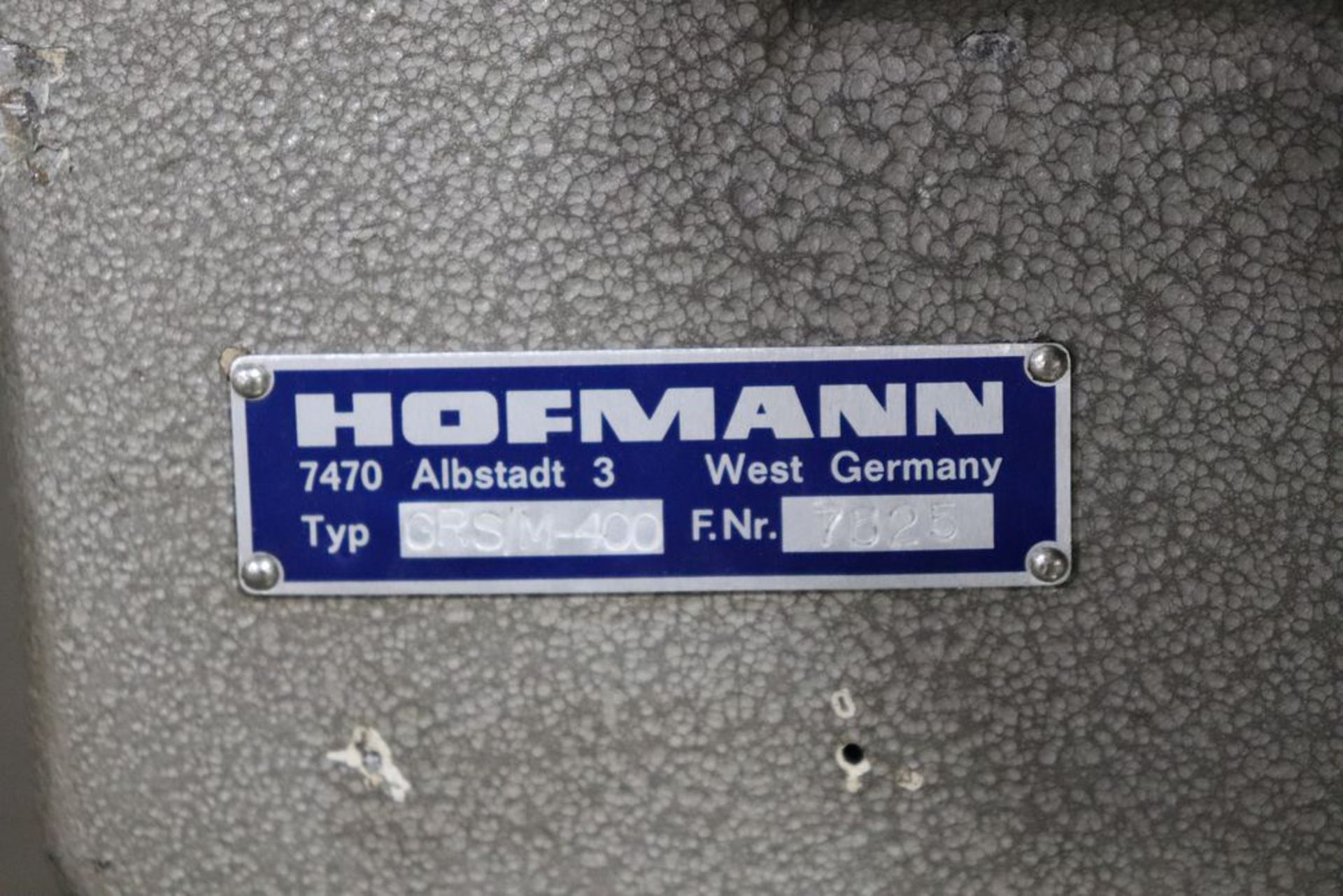 Hofmann GRS/M-400 15-3/4″ Vertical / Horizontal Tilting Rotary Table - Image 10 of 10